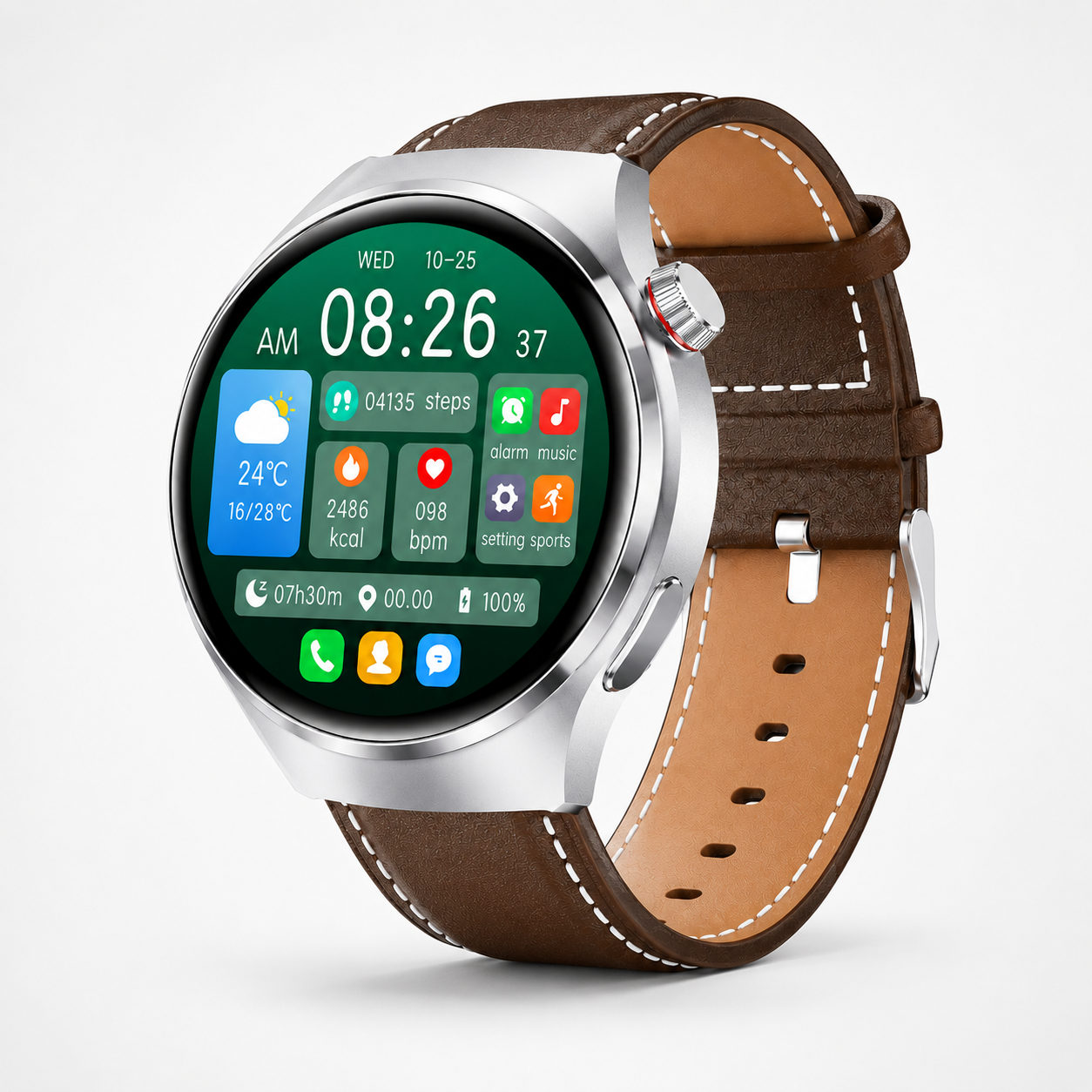 Nordspur | Health Smartwatch with Blood Pressure Tracker