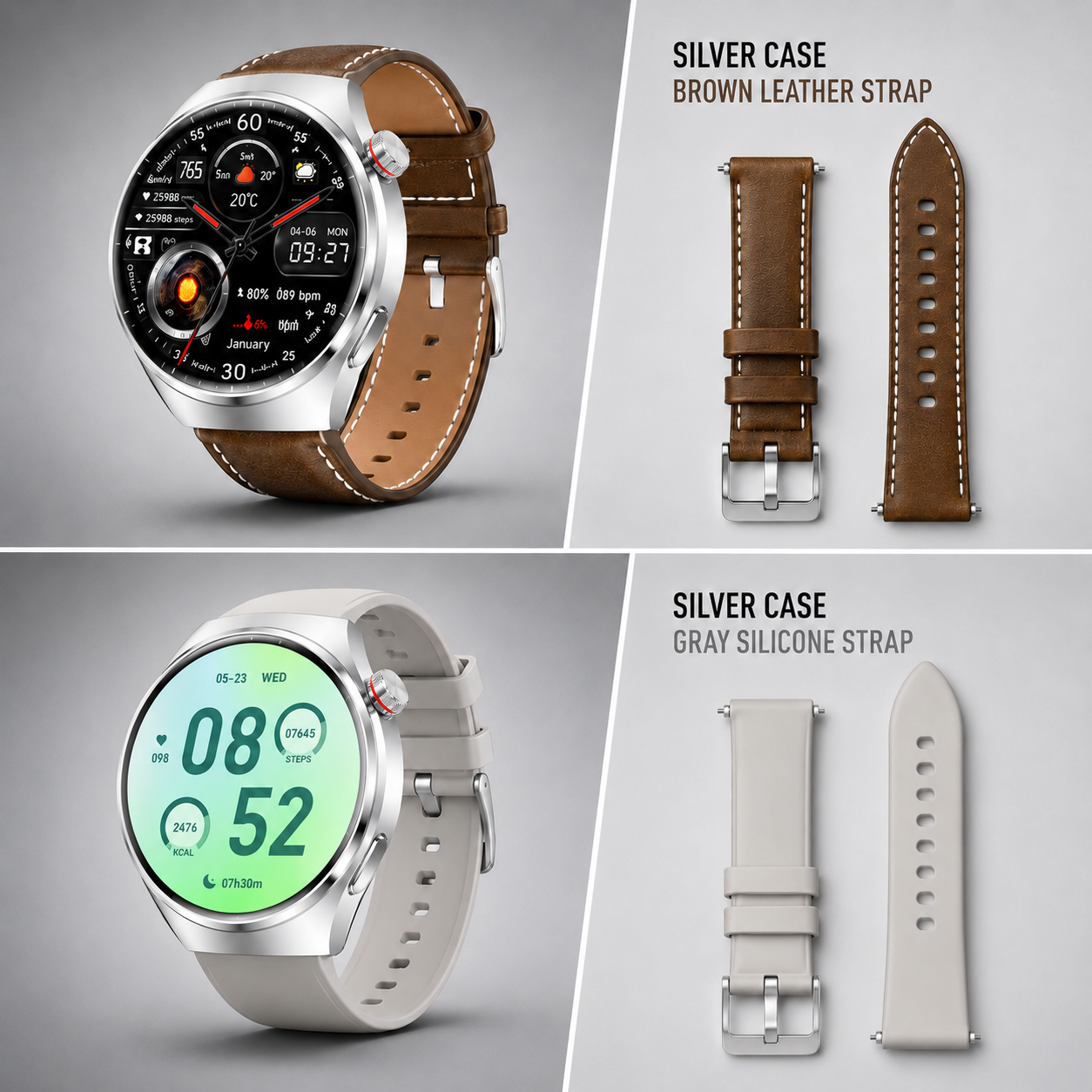Nordspur | Health Smartwatch with Blood Pressure Tracker