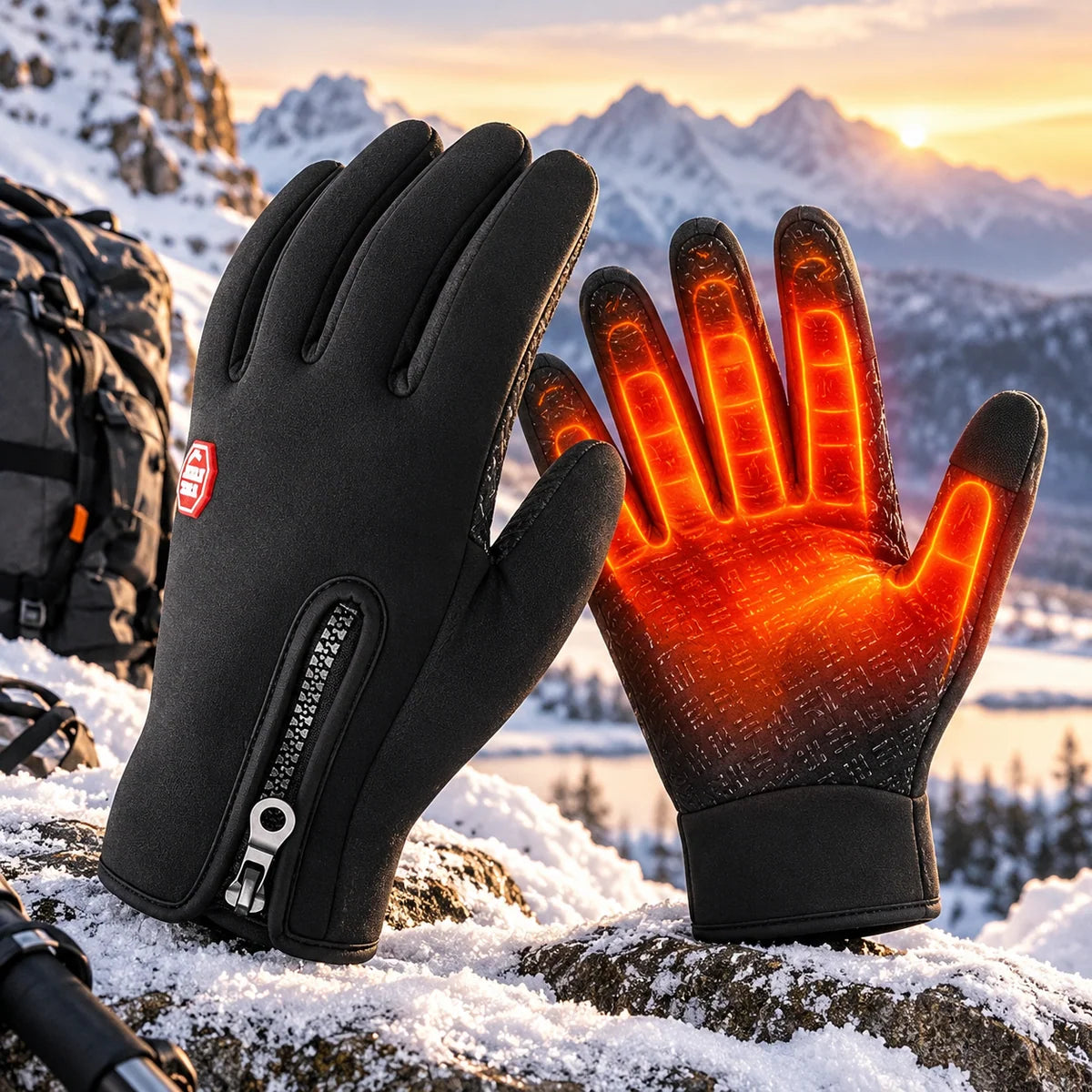 Nordspur | Heated Gloves | Fast Warmth | Waterproof & Windproof