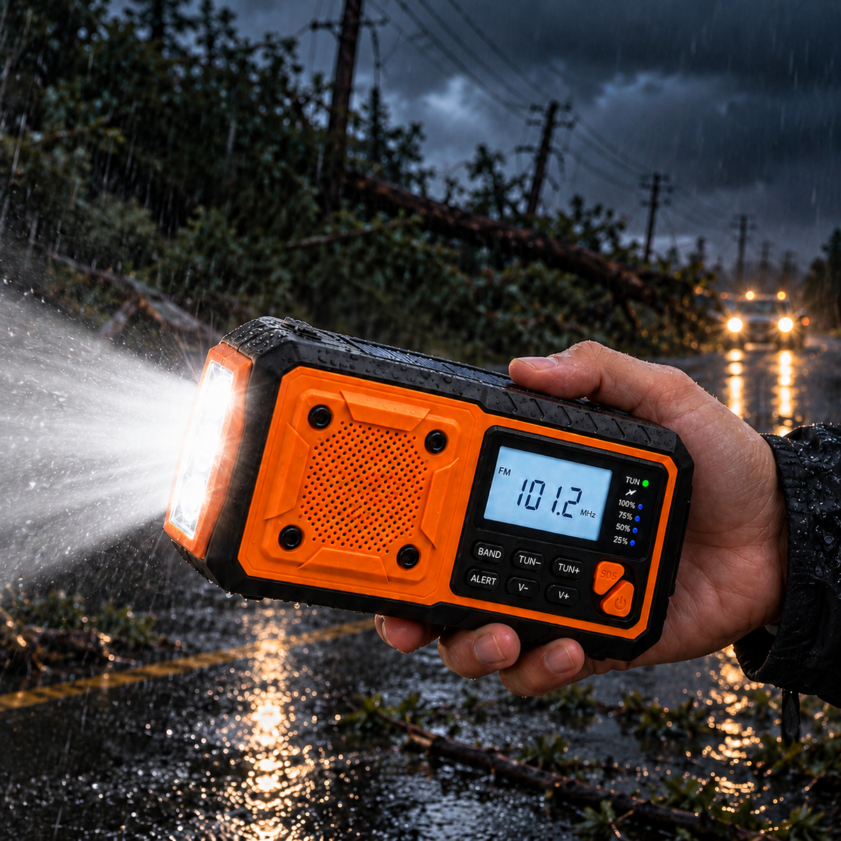 Nordspur | Solavox Portable Emergency Crank Radio