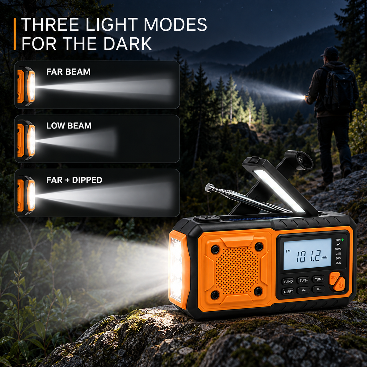 Nordspur | Solavox Portable Emergency Crank Radio