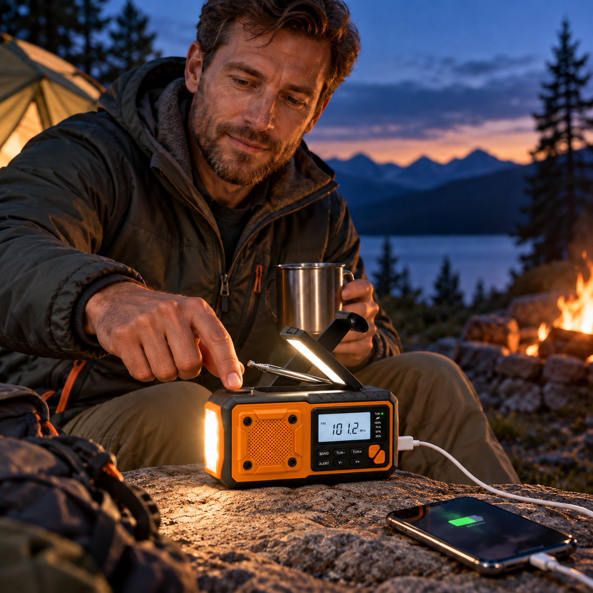 Nordspur | Solavox Portable Emergency Crank Radio