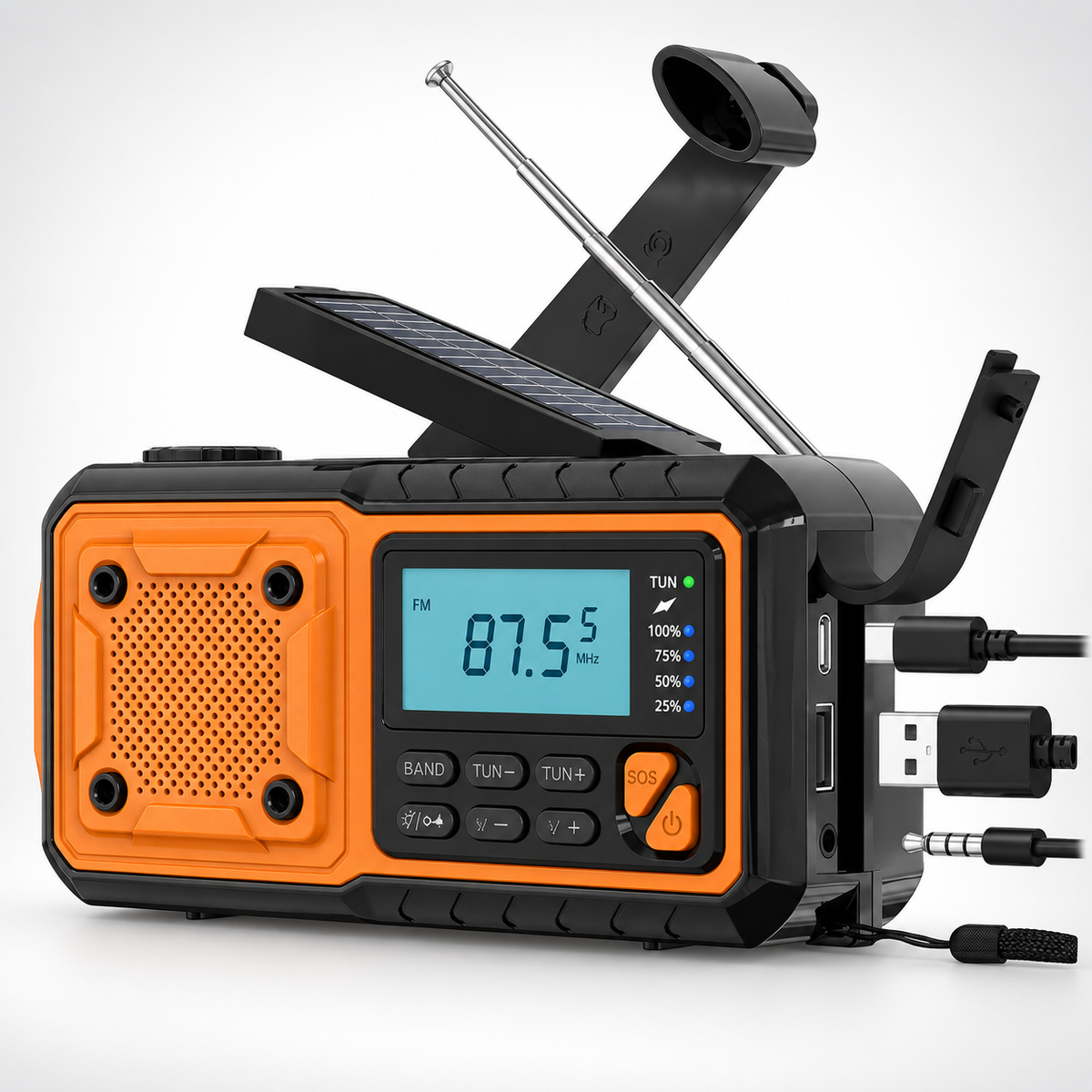 Nordspur | Solavox Portable Emergency Crank Radio