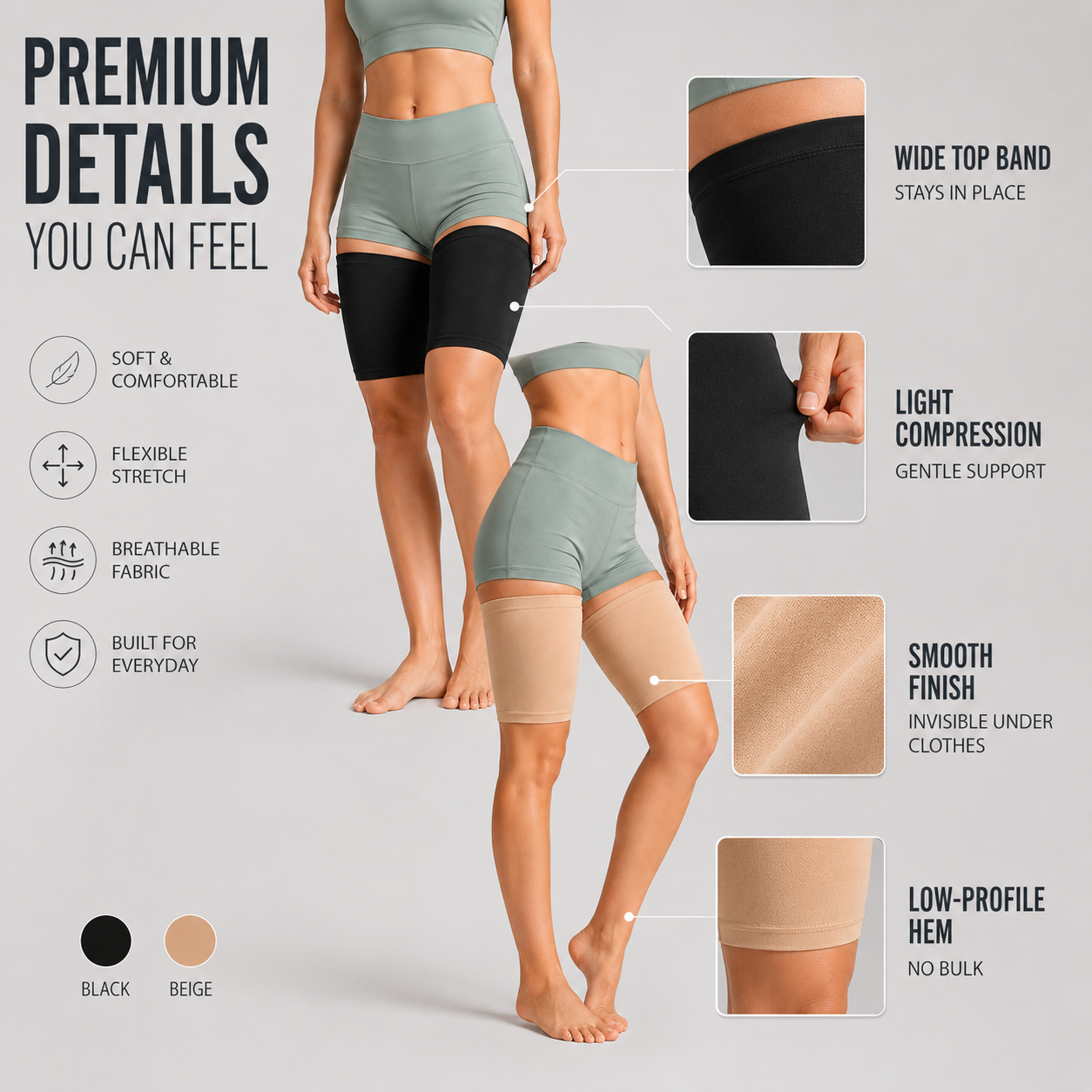 Nordspur | Thighraze Ultra Thin Compression Sleeve