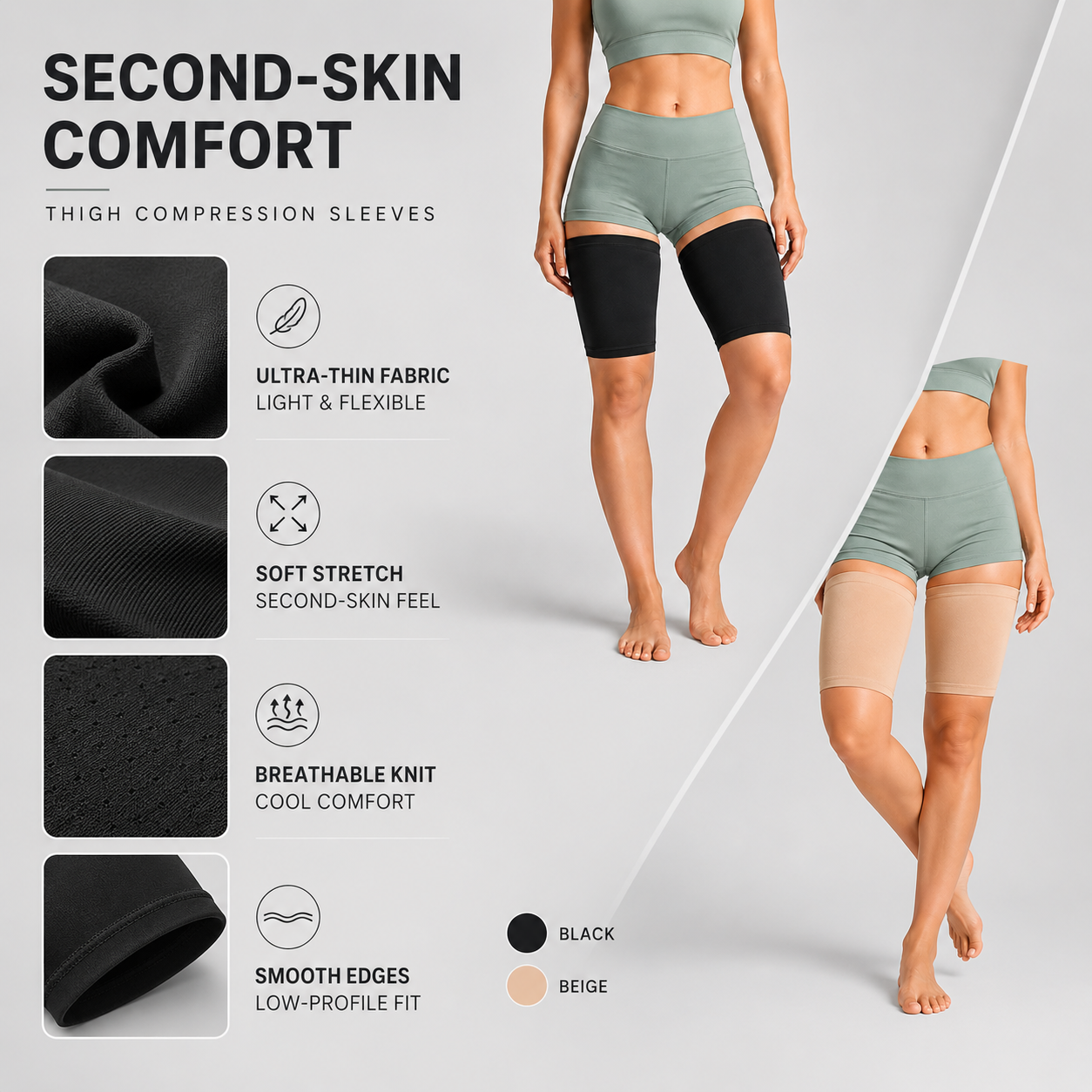 Nordspur | Thighraze Ultra Thin Compression Sleeve