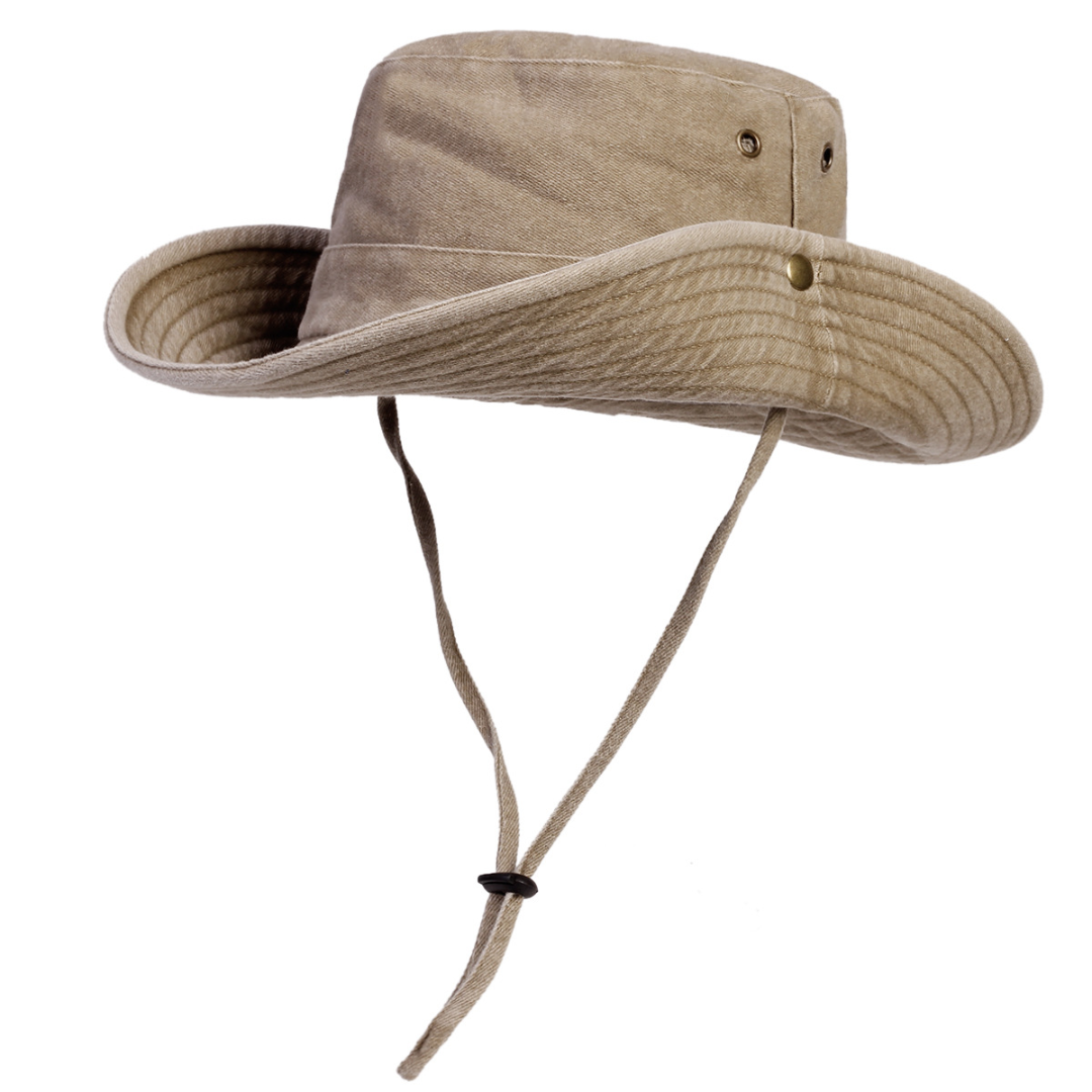 Nordspur | Brimlow Unisex Flat-Top Solid Bucket Hat