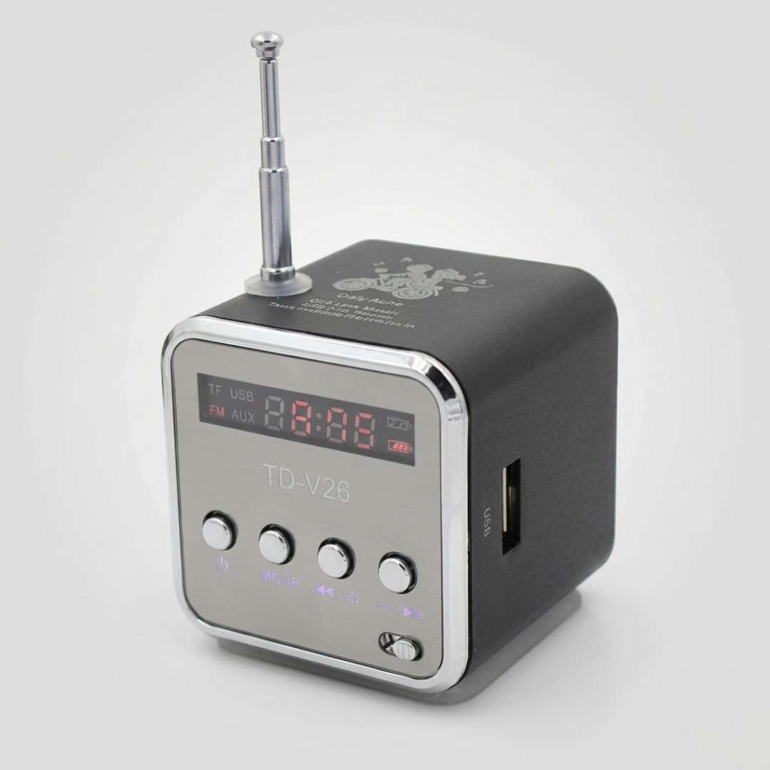 Nordspur | SoniqueCube Rechargeable Portable Mini Speaker