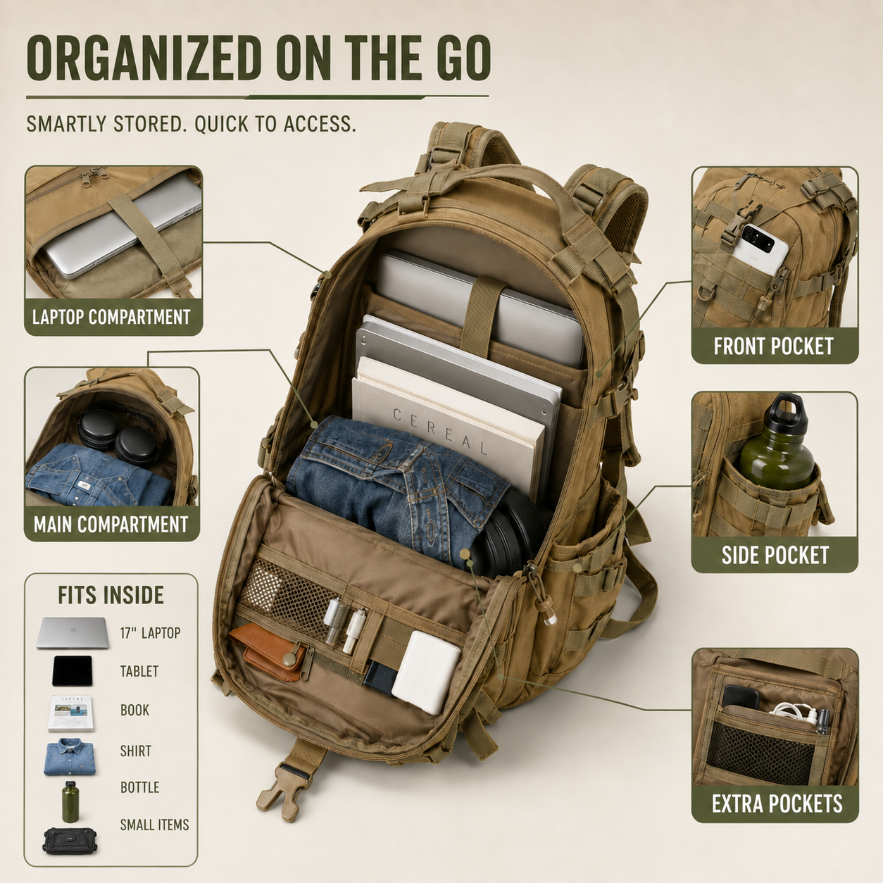 Nordspur | 40 Liter Tactical Backpack