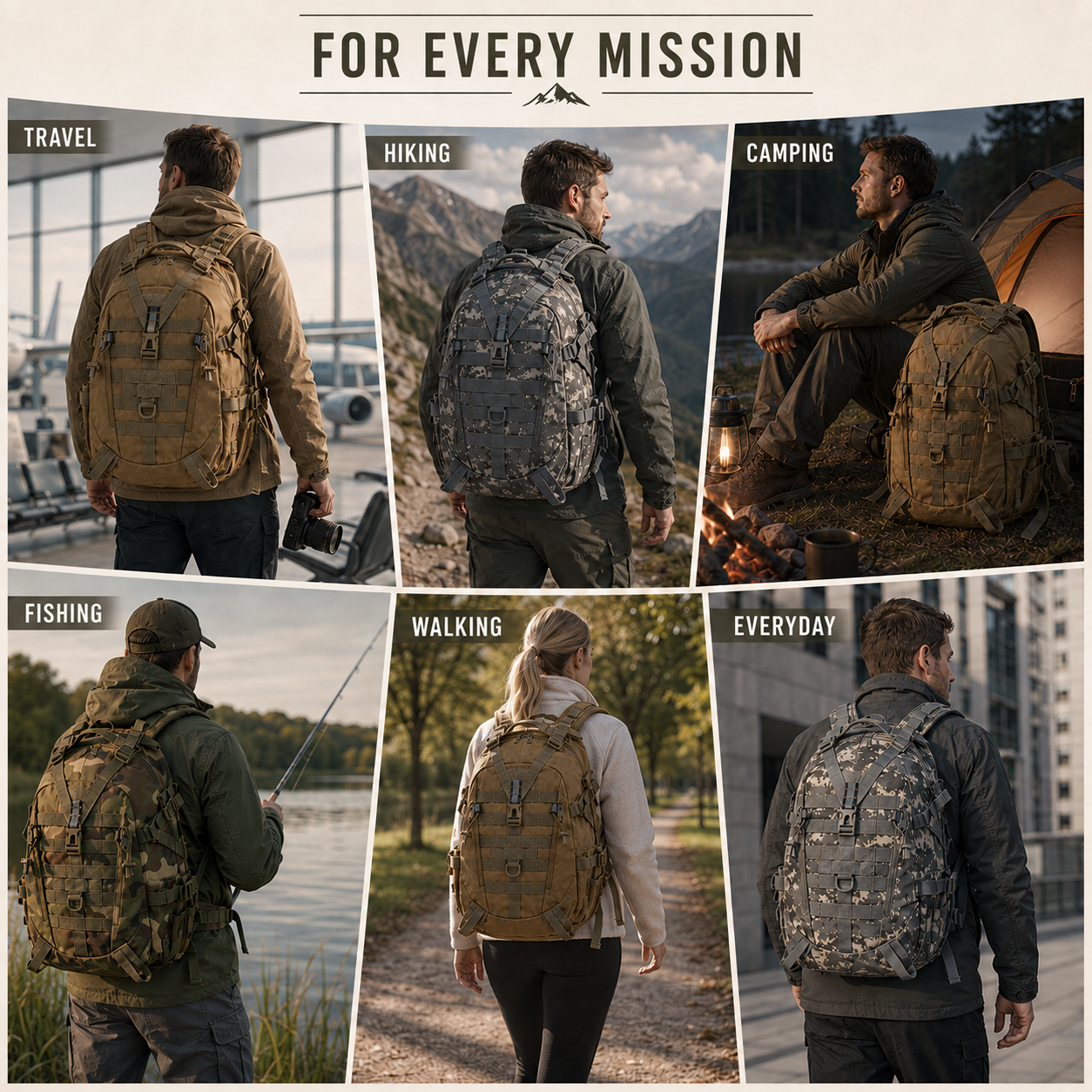 Nordspur | 40 Liter Tactical Backpack
