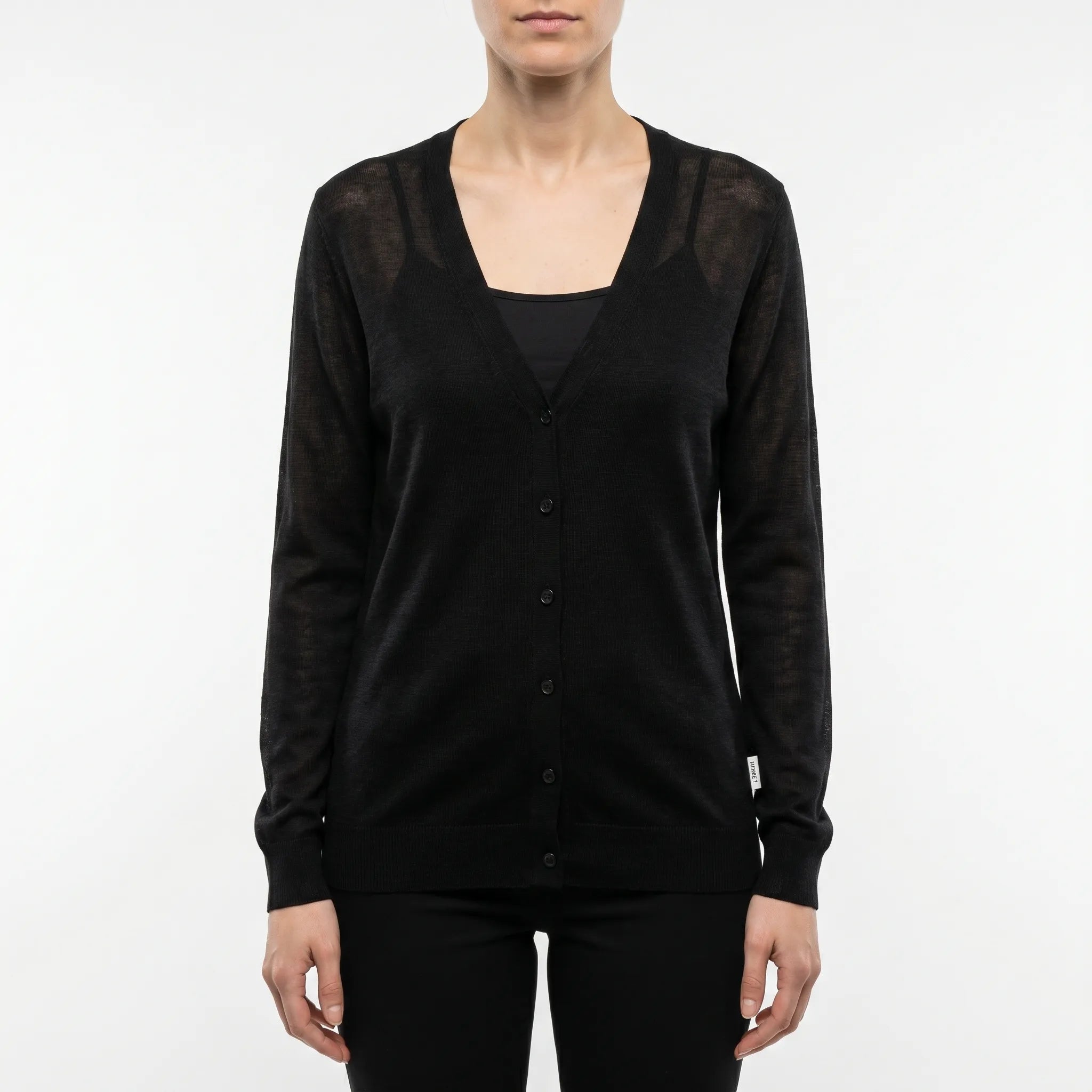Nordspur | Aeralis Semi-Sheer Cropped Cardigan