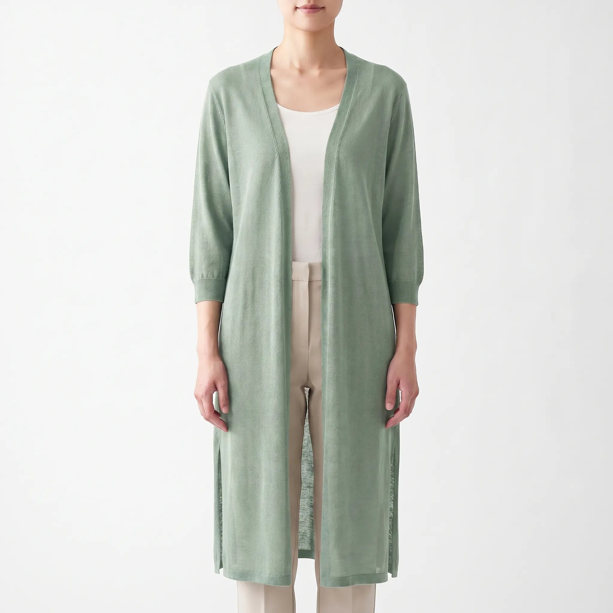 Nordspur | Aerisell Longline Open Front Cardigan
