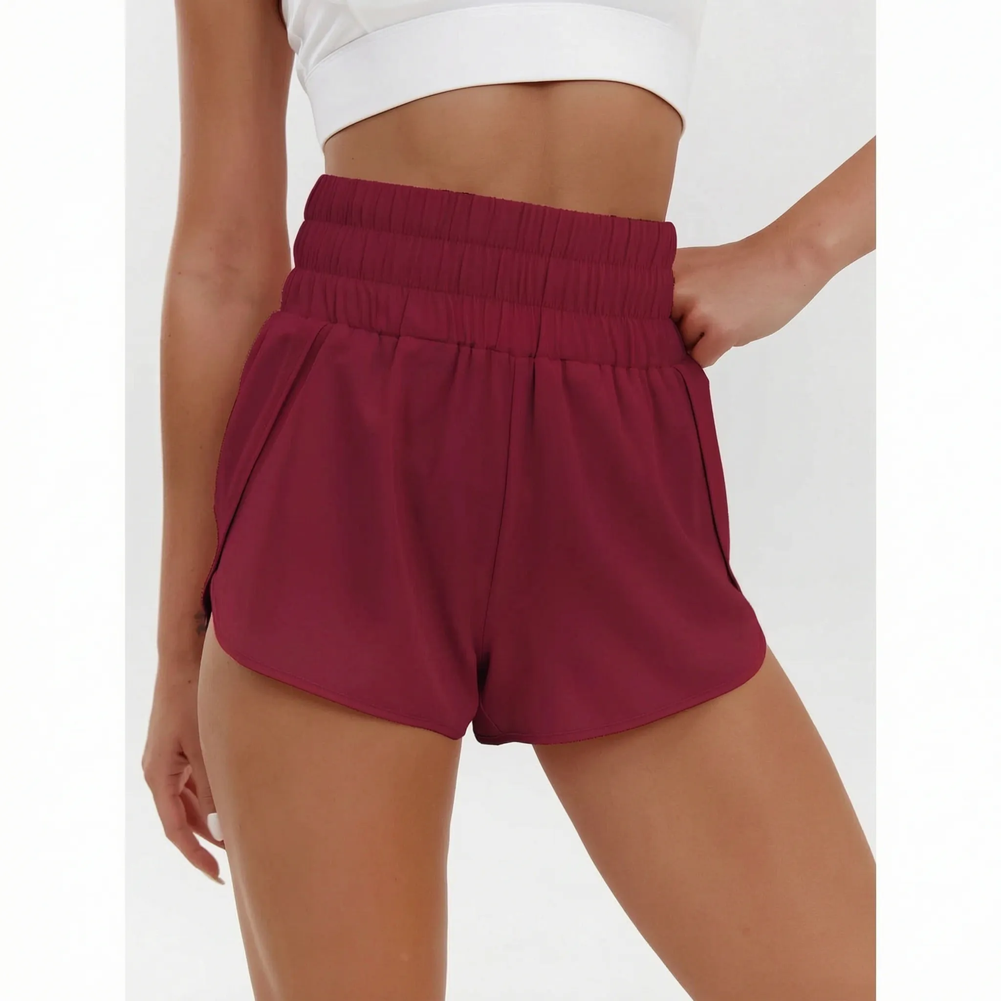 Nordspur | Aeriva High-Waisted Loose Sports Shorts