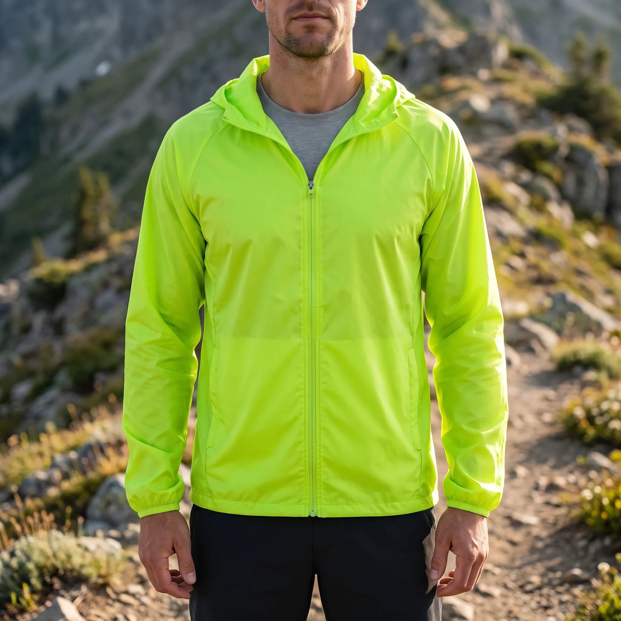 Nordspur | AeroBreeze Lightweight Packable Hooded Rain Jacket