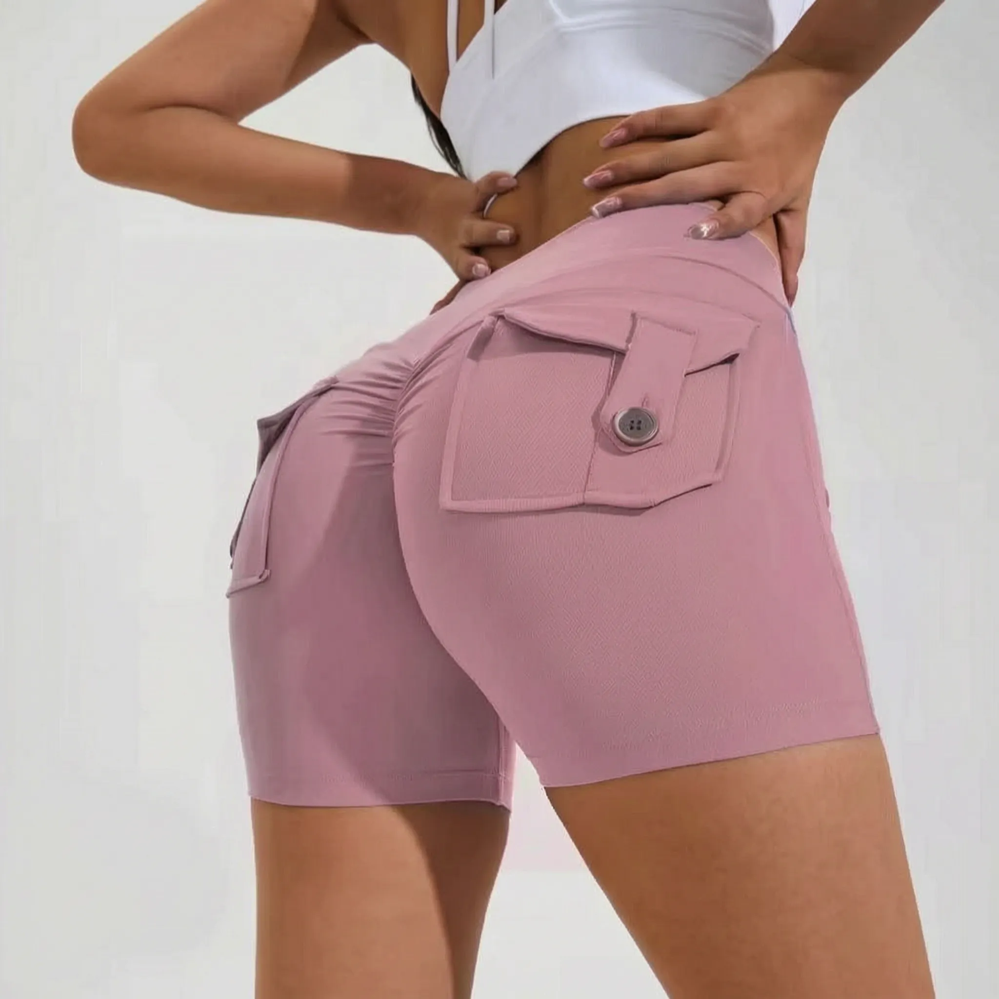 Nordspur | AeroShorts High Waist Pocket Yoga Shorts