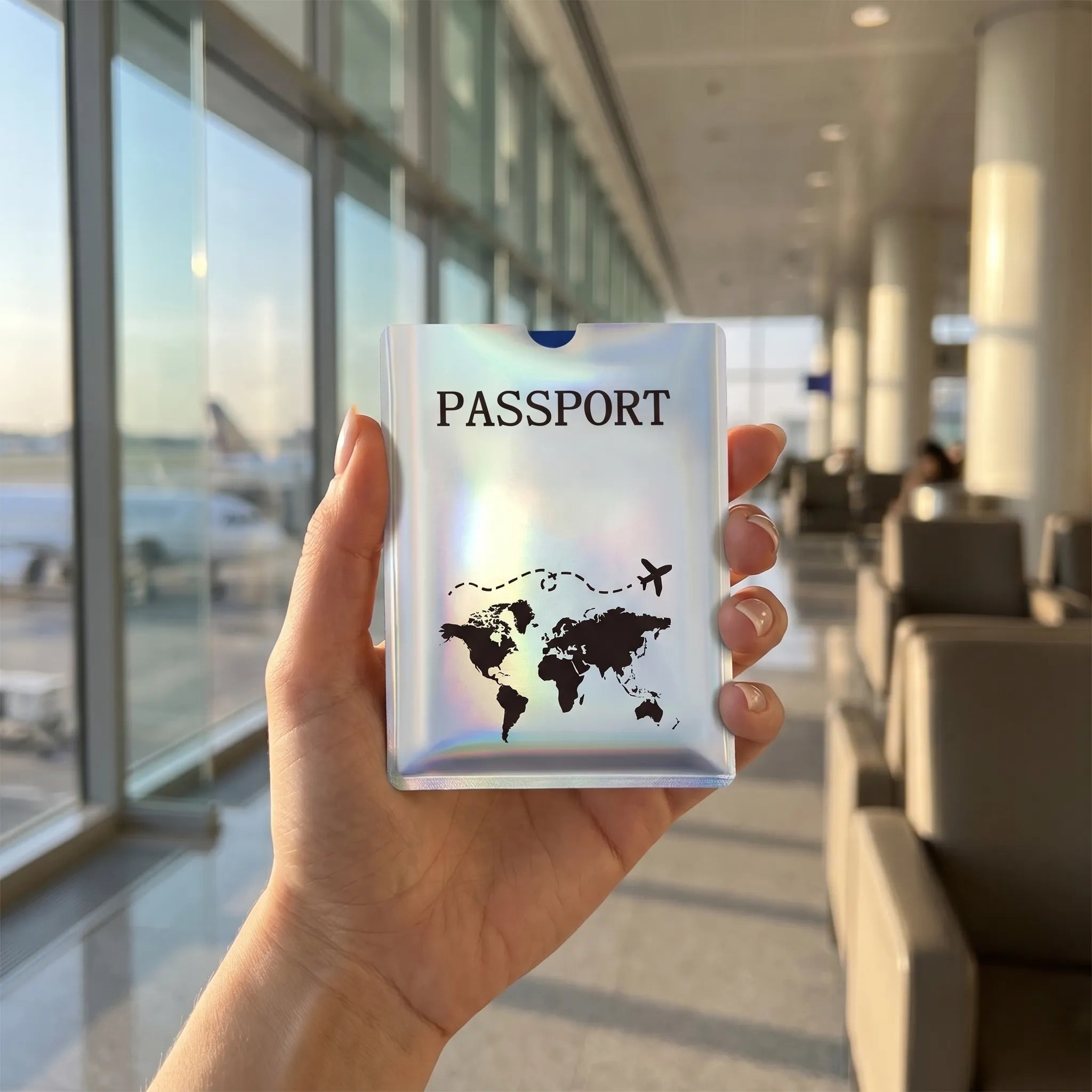 Nordspur | AeroSlip Metallic-Lined Passport Sleeve
