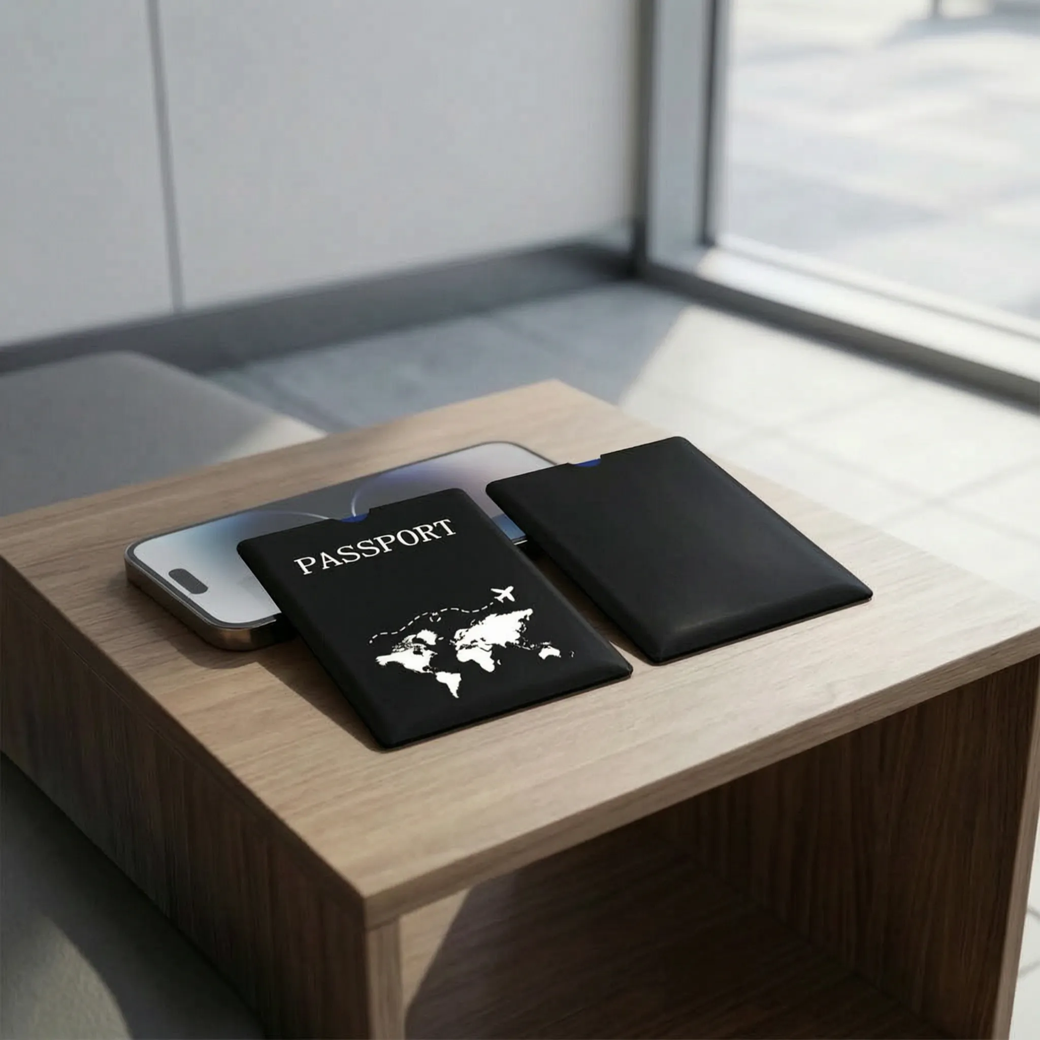 Nordspur | AeroSlip Metallic-Lined Passport Sleeve