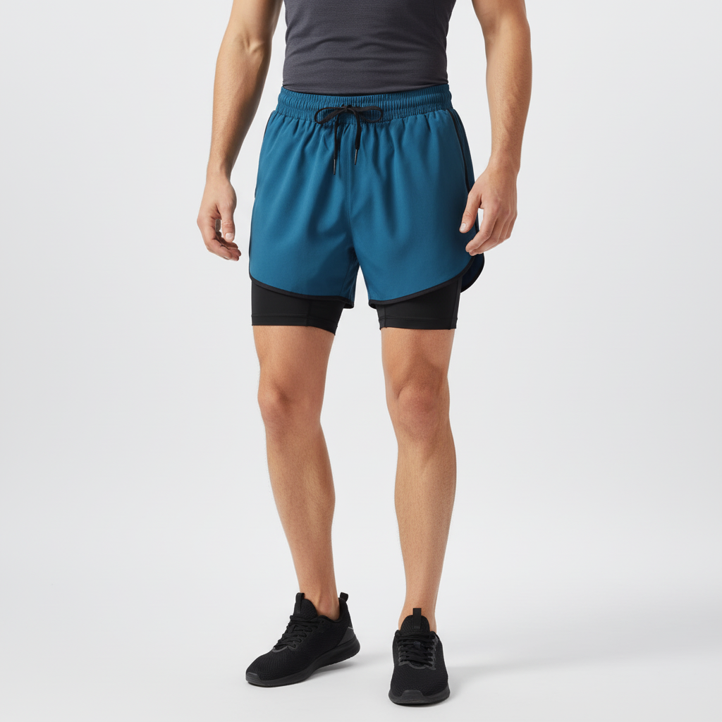 Nordspur | AeroStride Two Layer Athletic Shorts