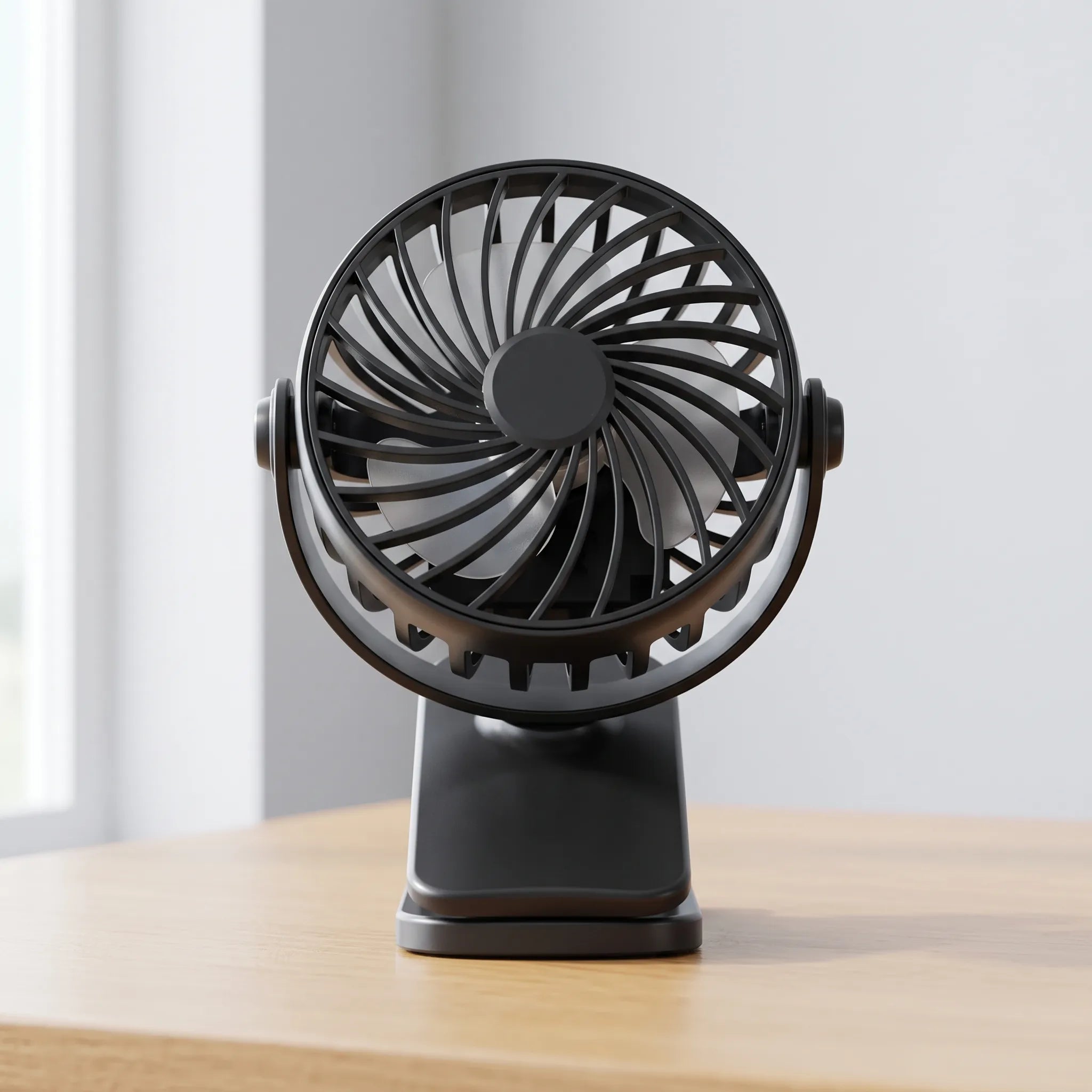 Nordspur | Aeroclio Portable Rechargeable Clip-On Desk Fan