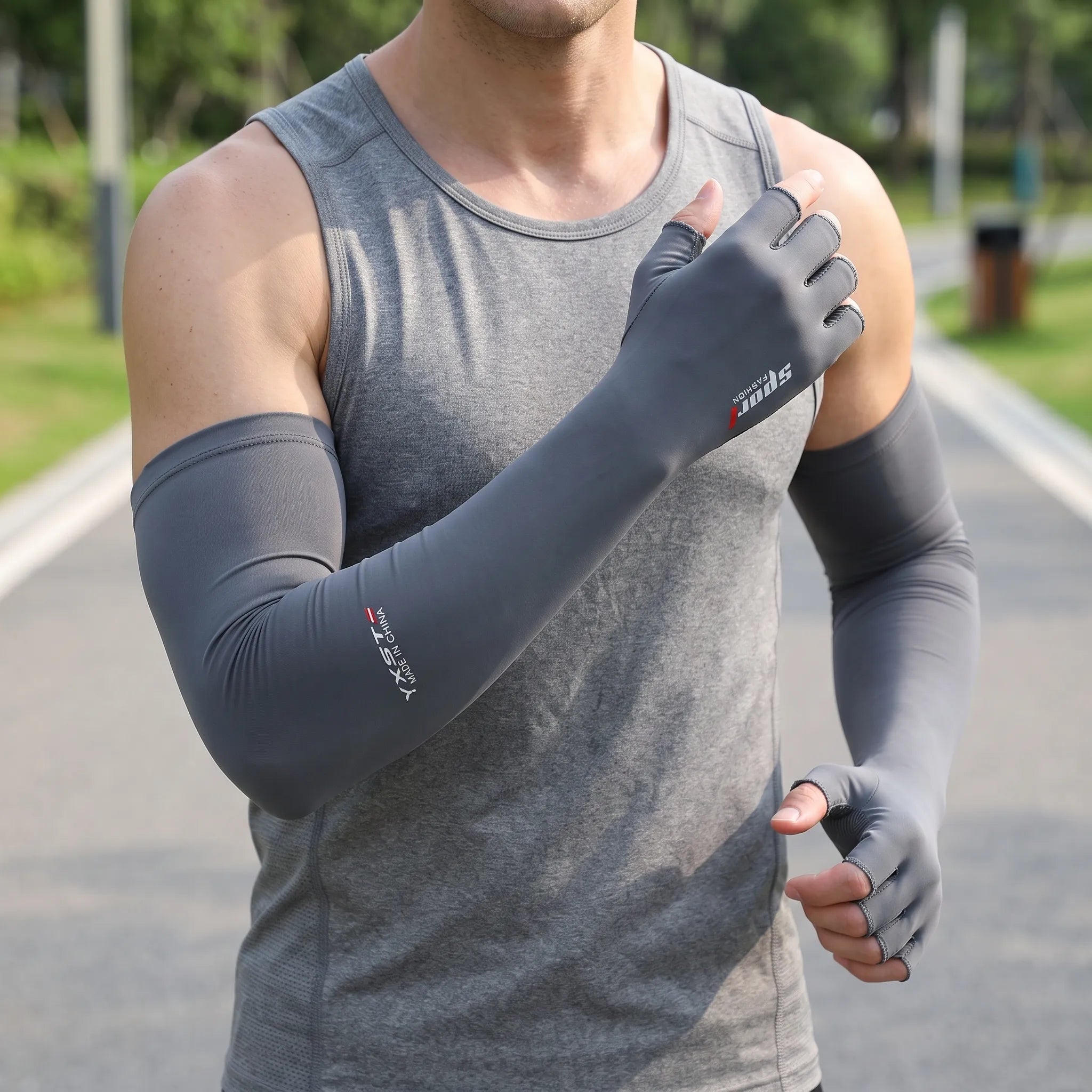Nordspur | Aerocuff Extended Fingerless Cooling Arm Sleeves