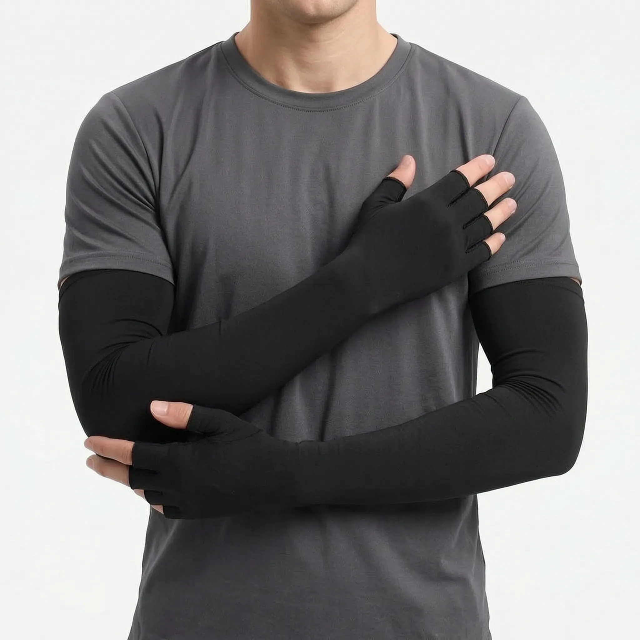 Nordspur | Aerocuff Extended Fingerless Cooling Arm Sleeves