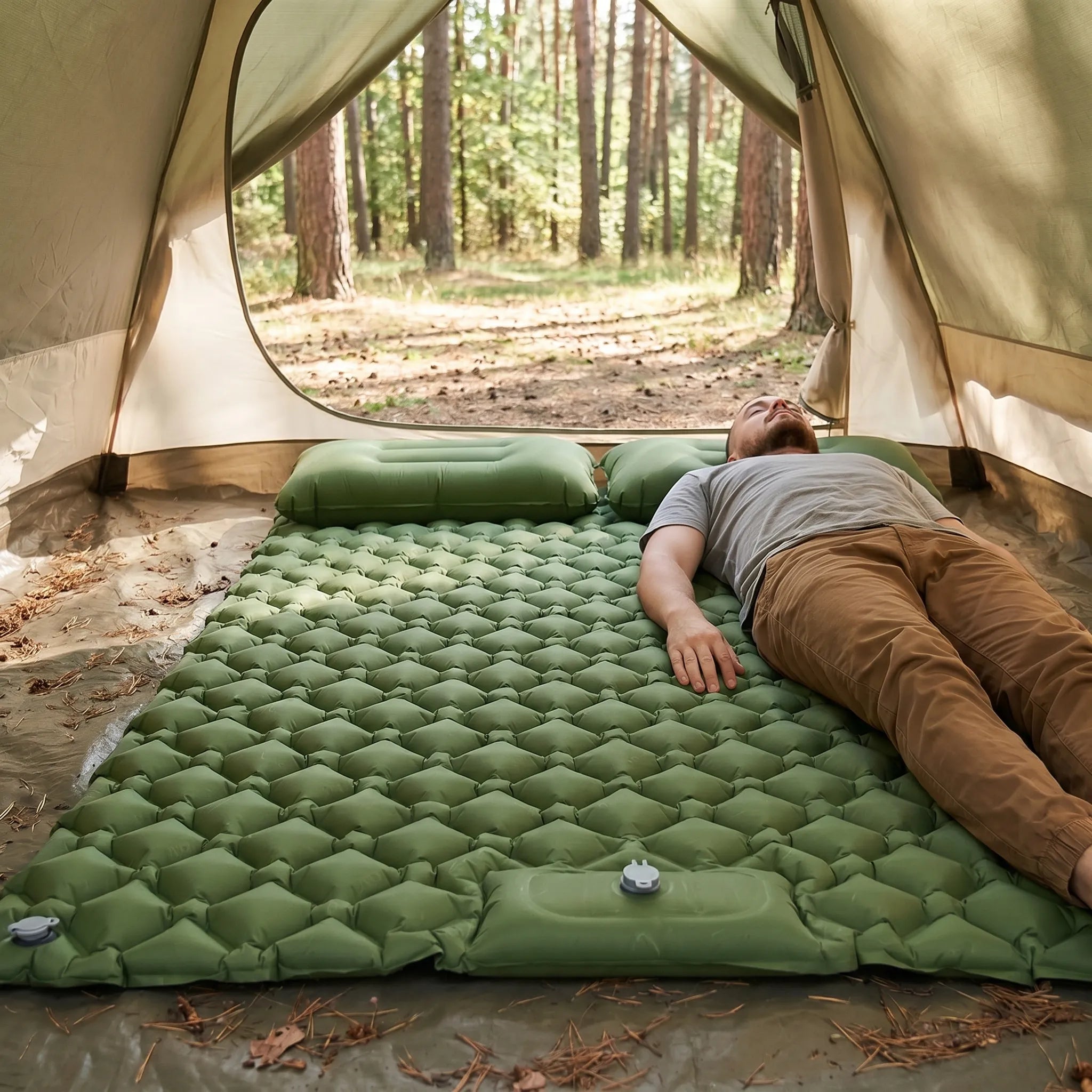 Nordspur | Aerolaze Inflatable Double Camping Mat
