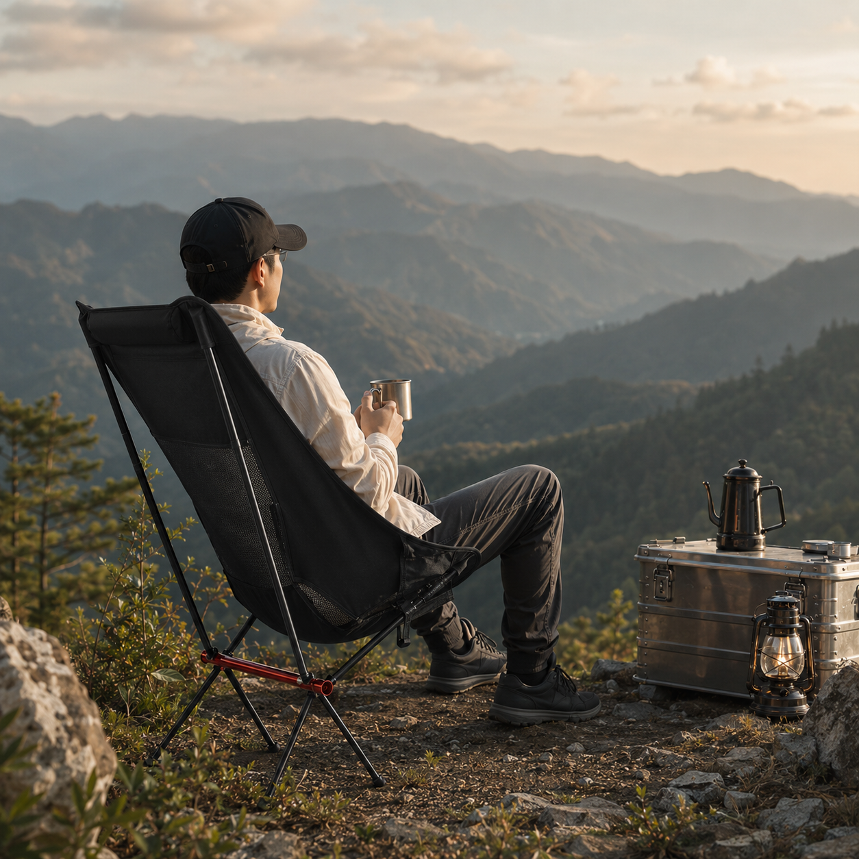Nordspur | Aeroluna Ultralight Folding Highback Chair