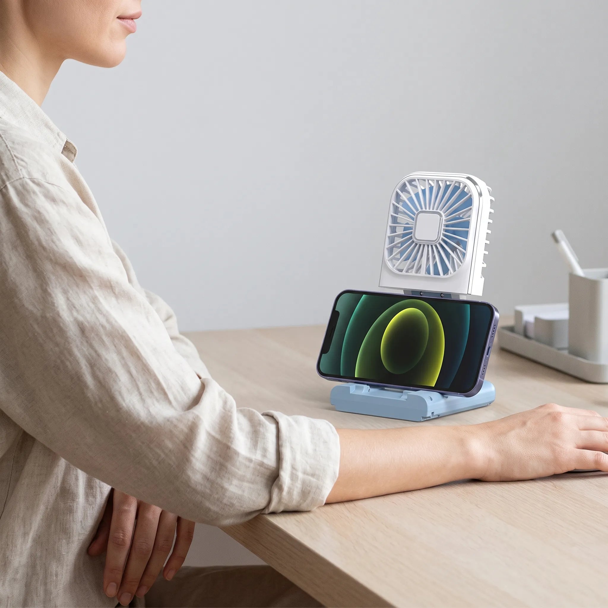 Nordspur | Aeronic Foldable Rechargeable Portable Neck Fan