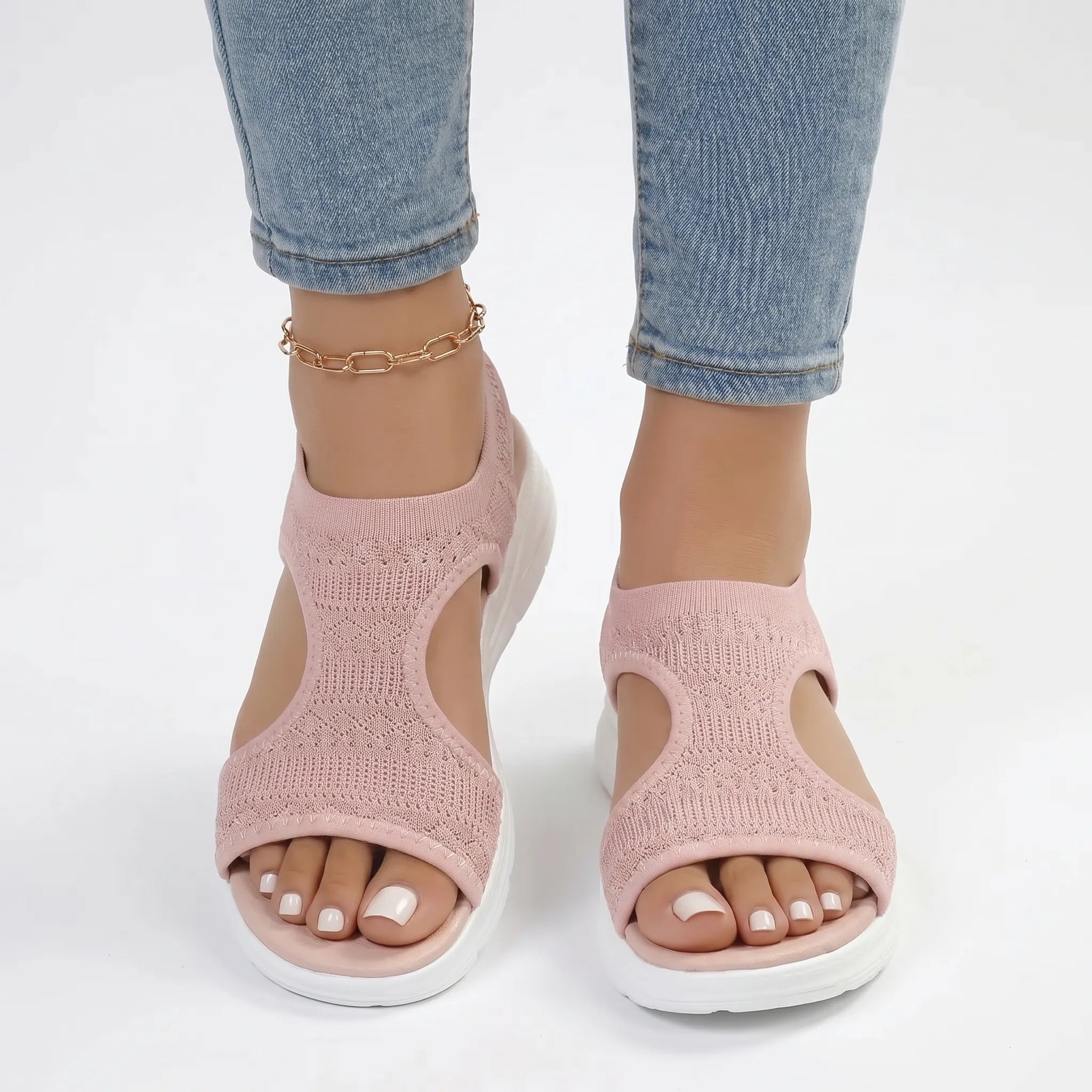 Nordspur | Aerovela Knitted Sports Wedge Sandals