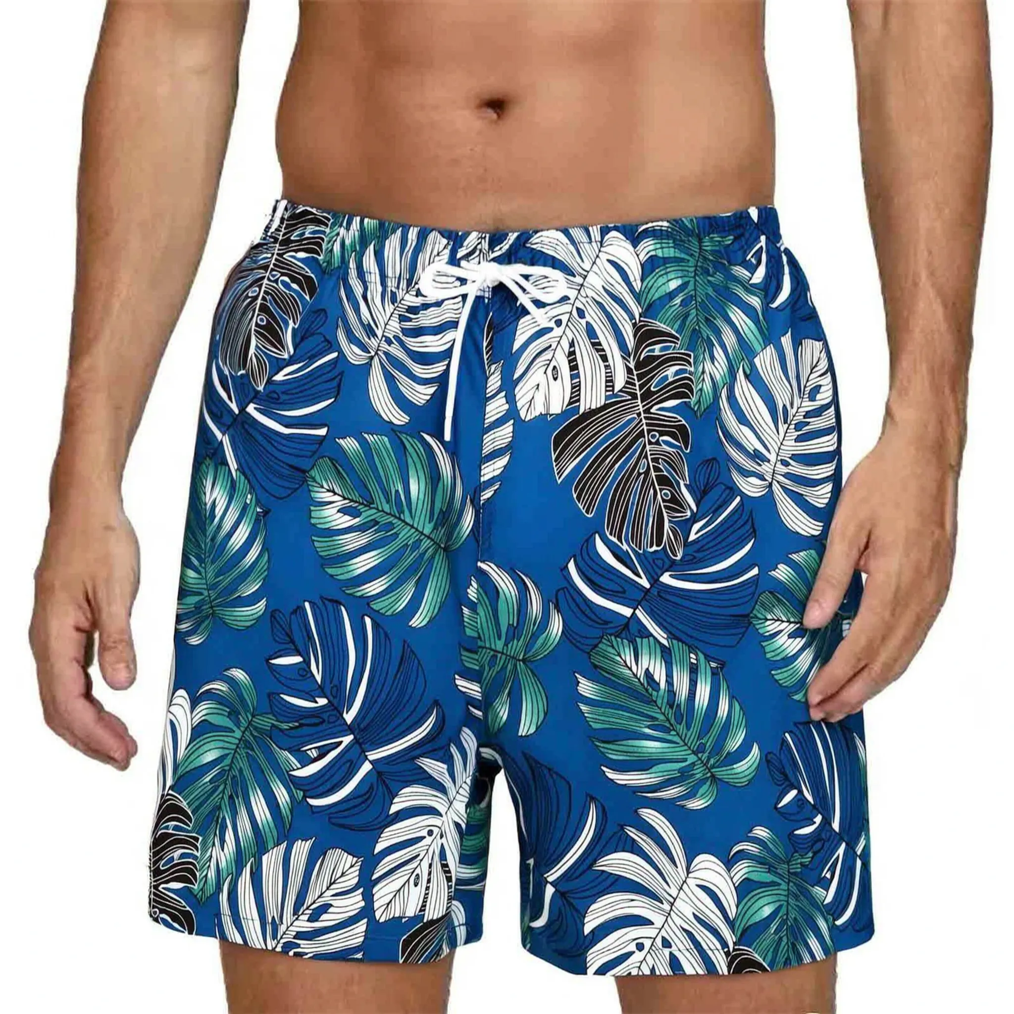 Nordspur | Aestiva Casual Palm Print Mens Shorts