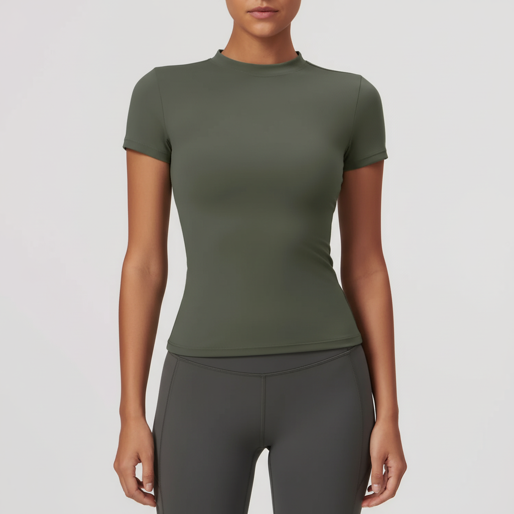 Nordspur | Aetherly Slim Fit Short Sleeve Top
