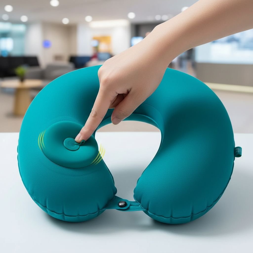 Nordspur | AirNuvia U Shaped Inflatable Neck Pillow