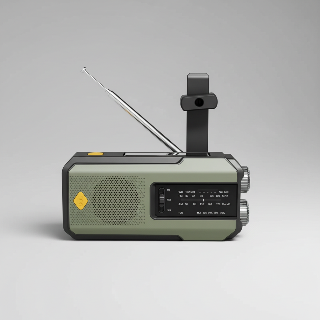 Nordspur | AleraPulse Multifunctional Emergency Radio