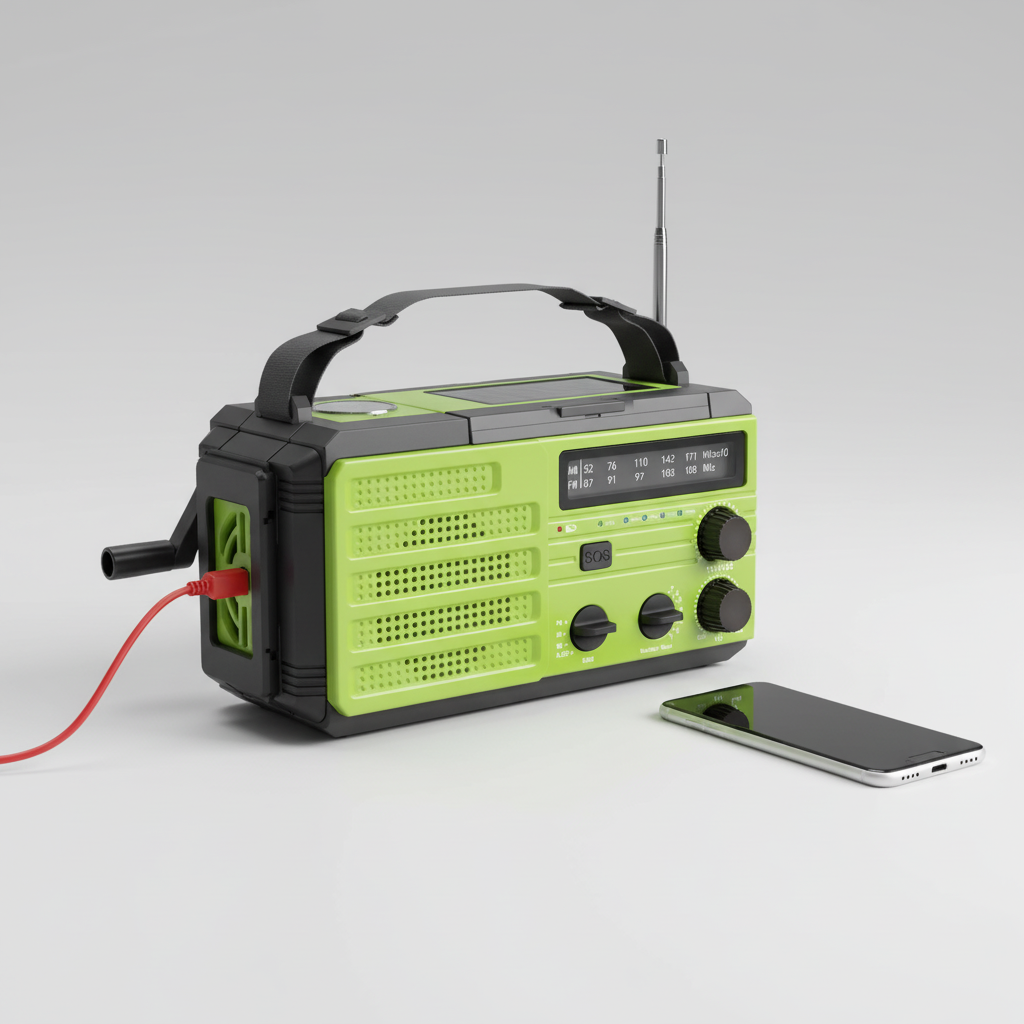 Nordspur | AleraPulse Multifunctional Emergency Radio