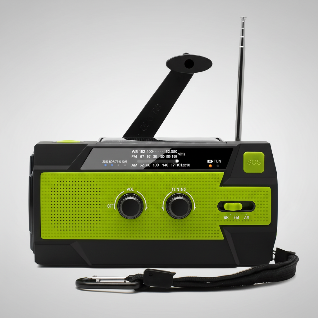 Nordspur | AleraPulse Multifunctional Emergency Radio