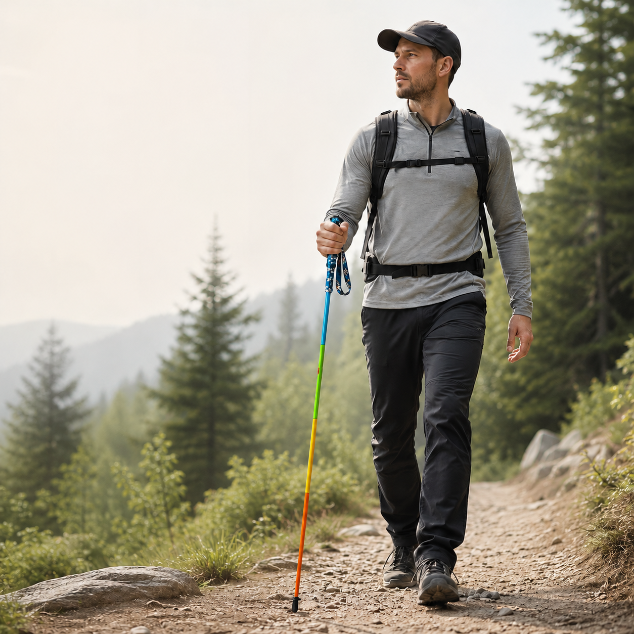 Nordspur | AllumStride Ultra Light Aluminum Trekking Pole