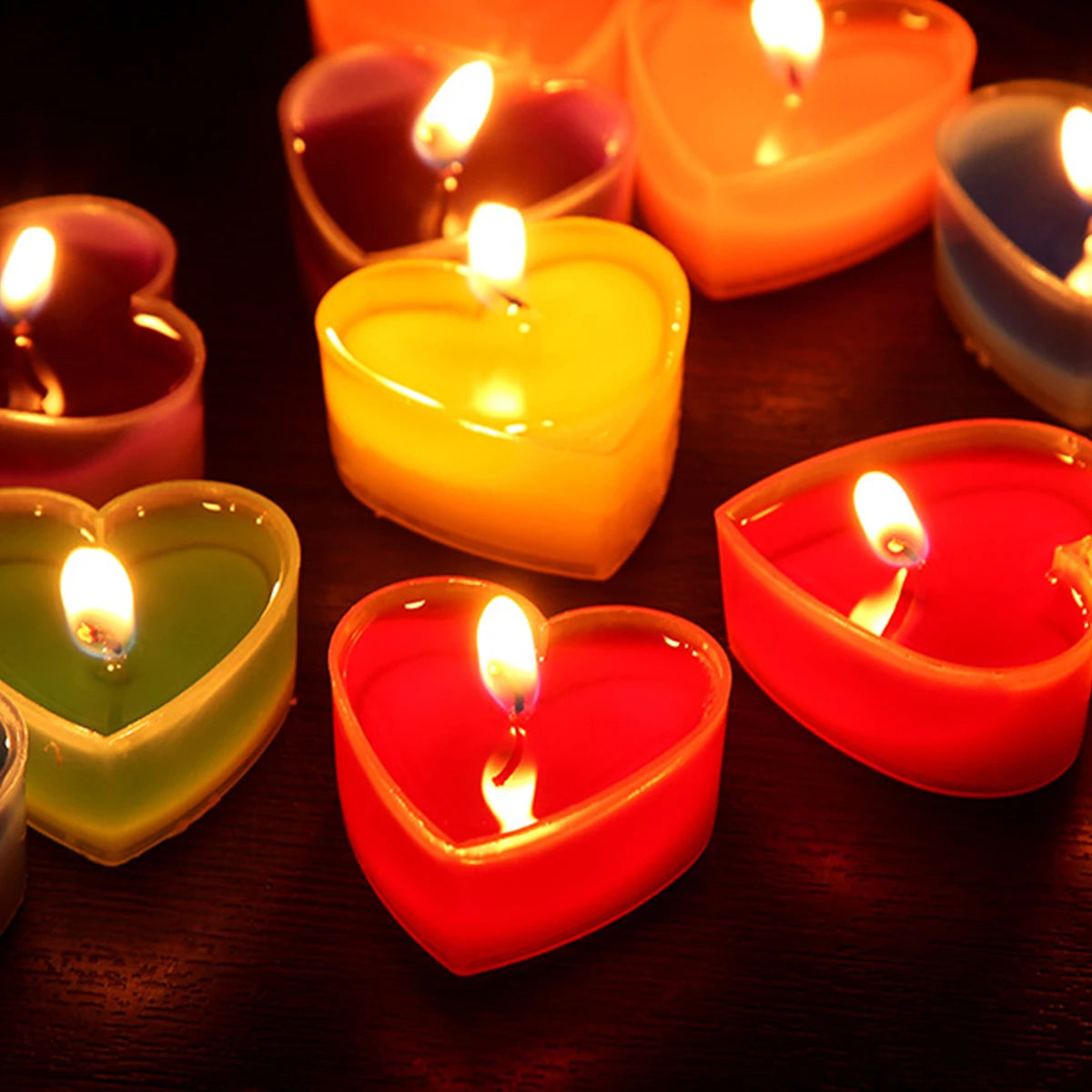 Nordspur | Amouris Heart Shaped Tealight Candles