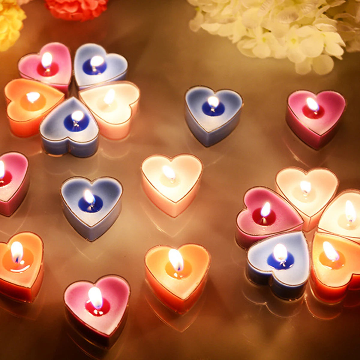 Nordspur | Amouris Heart Shaped Tealight Candles