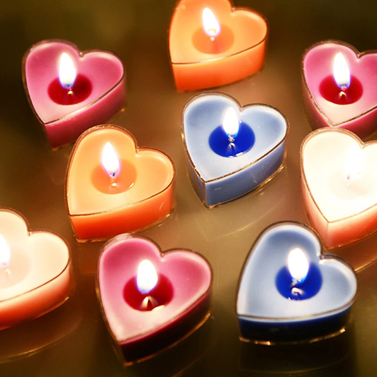 Nordspur | Amouris Heart Shaped Tealight Candles