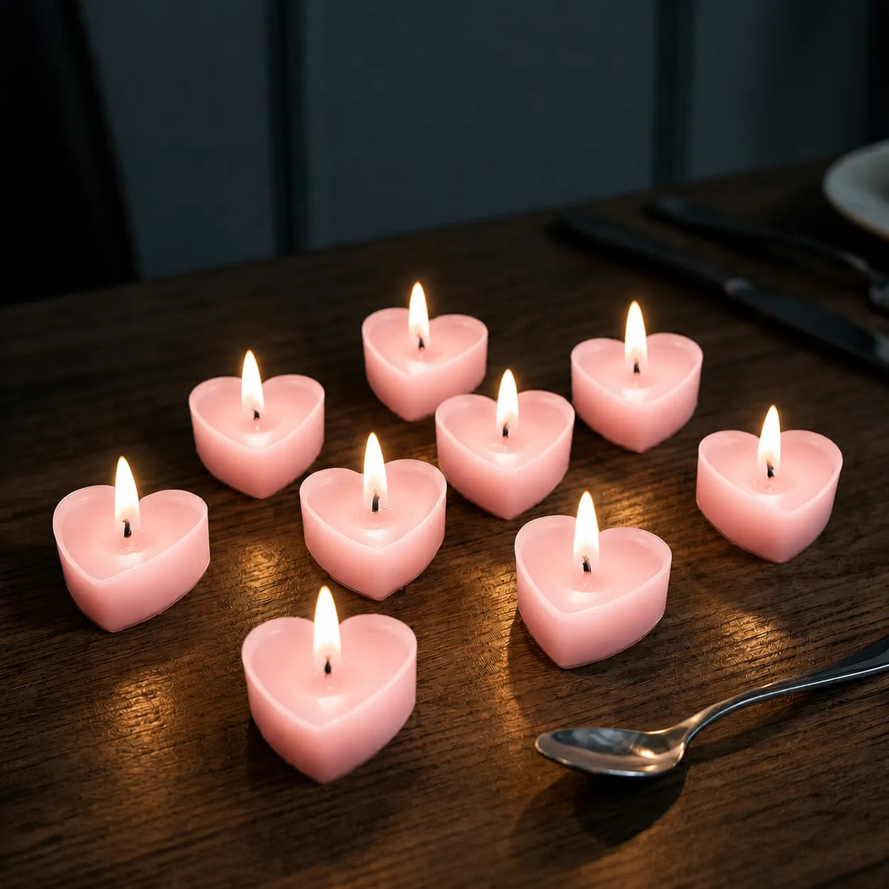 Nordspur | Amouris Heart Shaped Tealight Candles