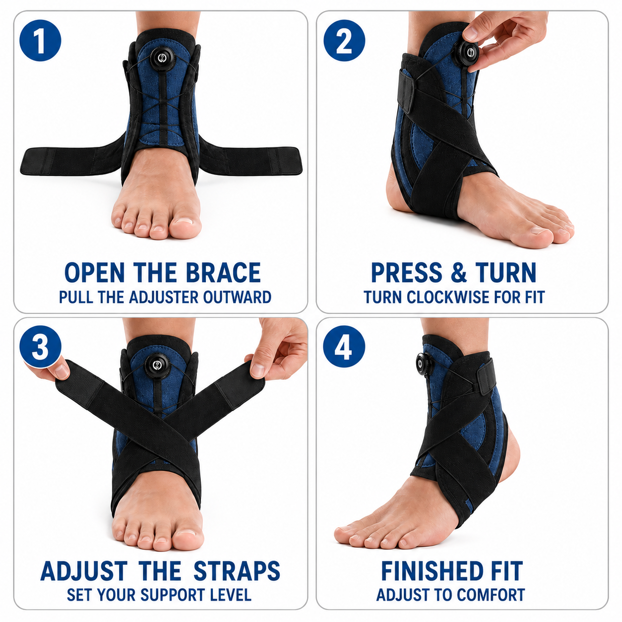 Nordspur | Ankoraid Adjustable Pressurised Ankle Support