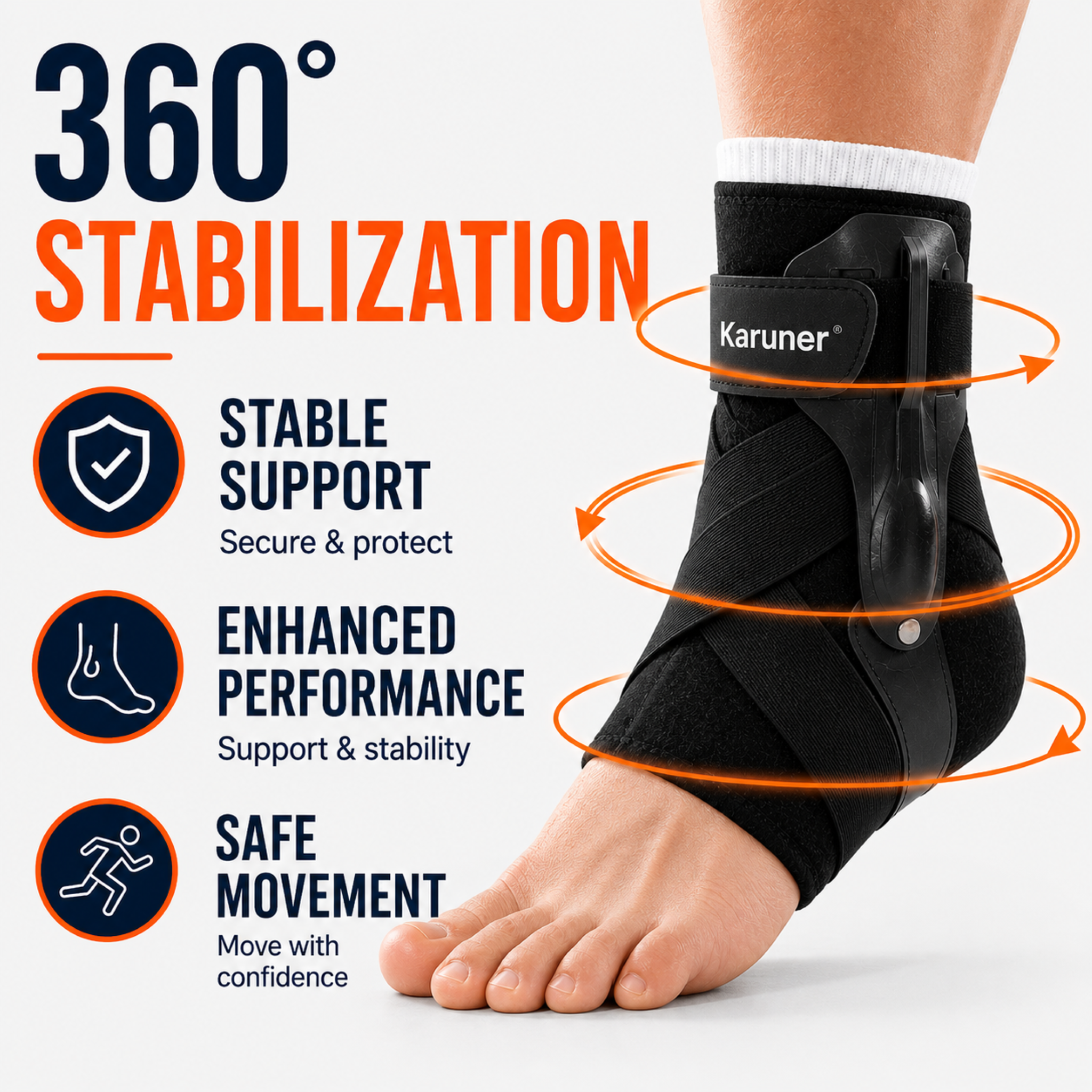 Nordspur | Ankuraid Adjustable Ankle Support Brace