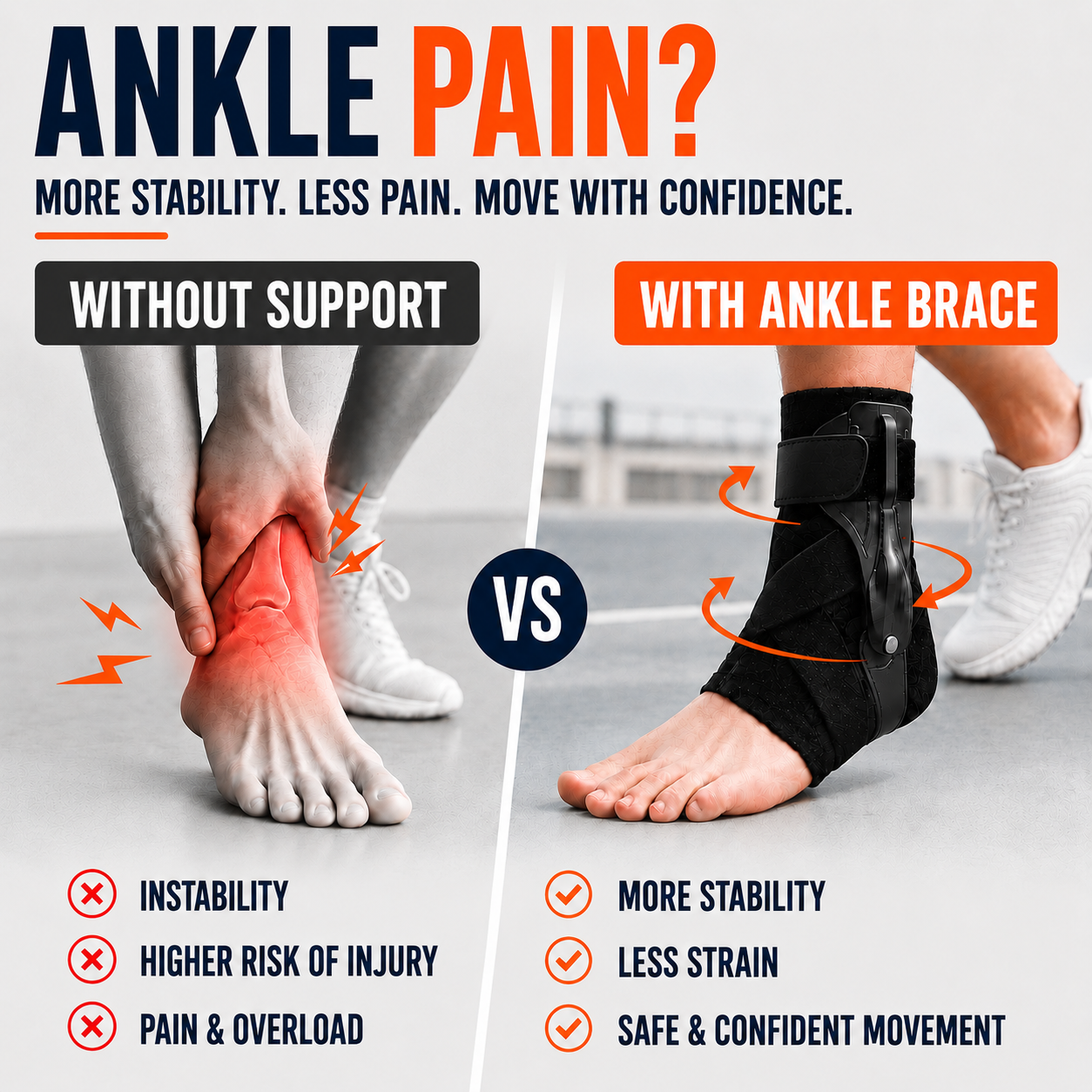 Nordspur | Ankuraid Adjustable Ankle Support Brace