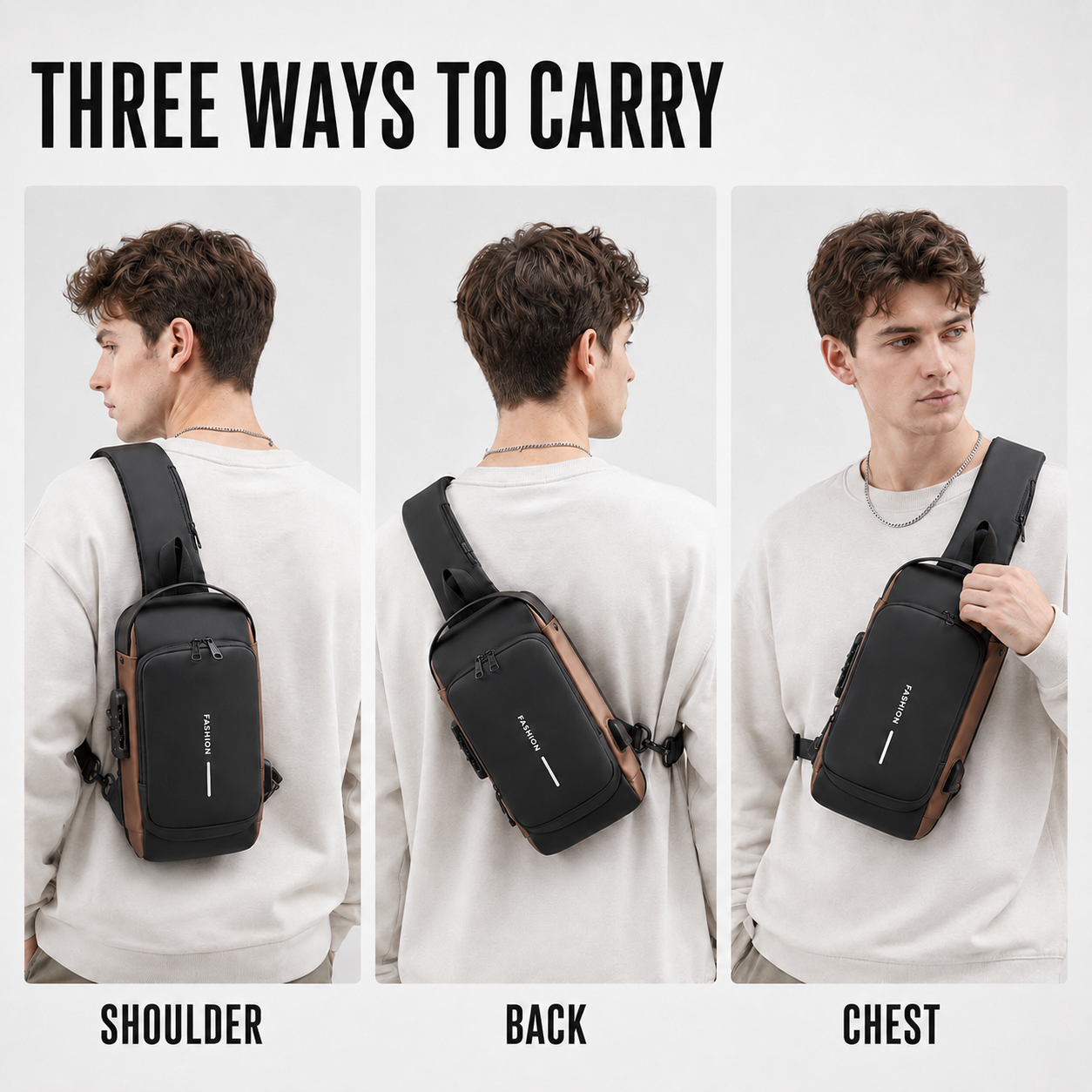 Nordspur | Anti Theft Chest Sling Bag