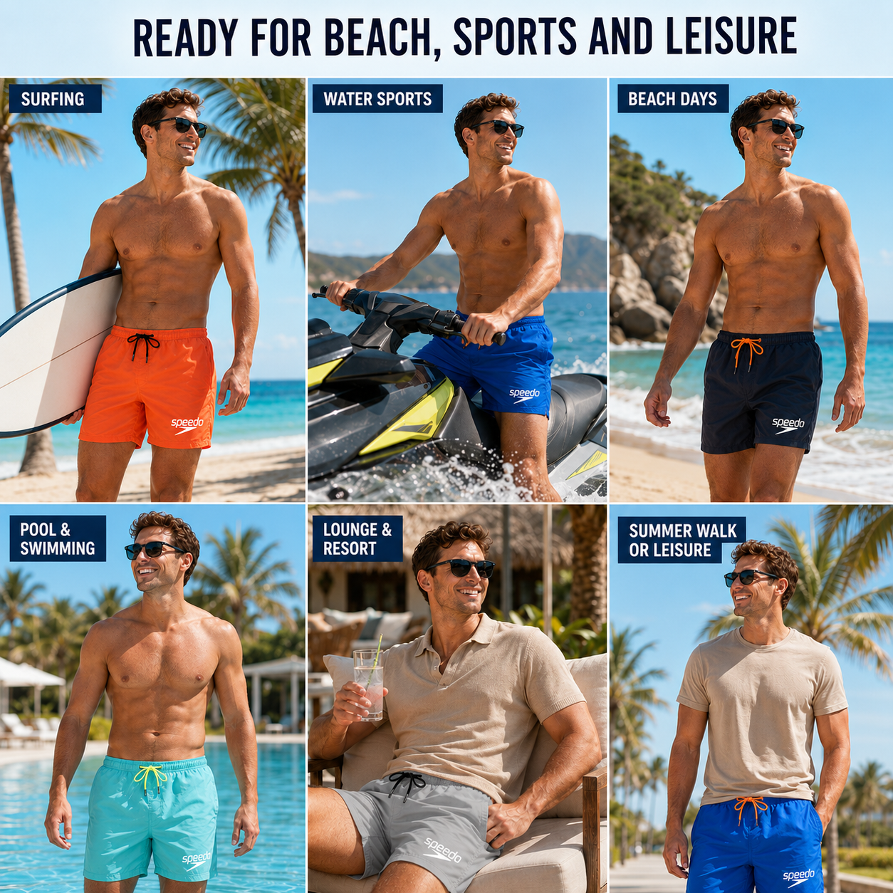 Nordspur | Aqualuxe Quick Drying Swim Shorts