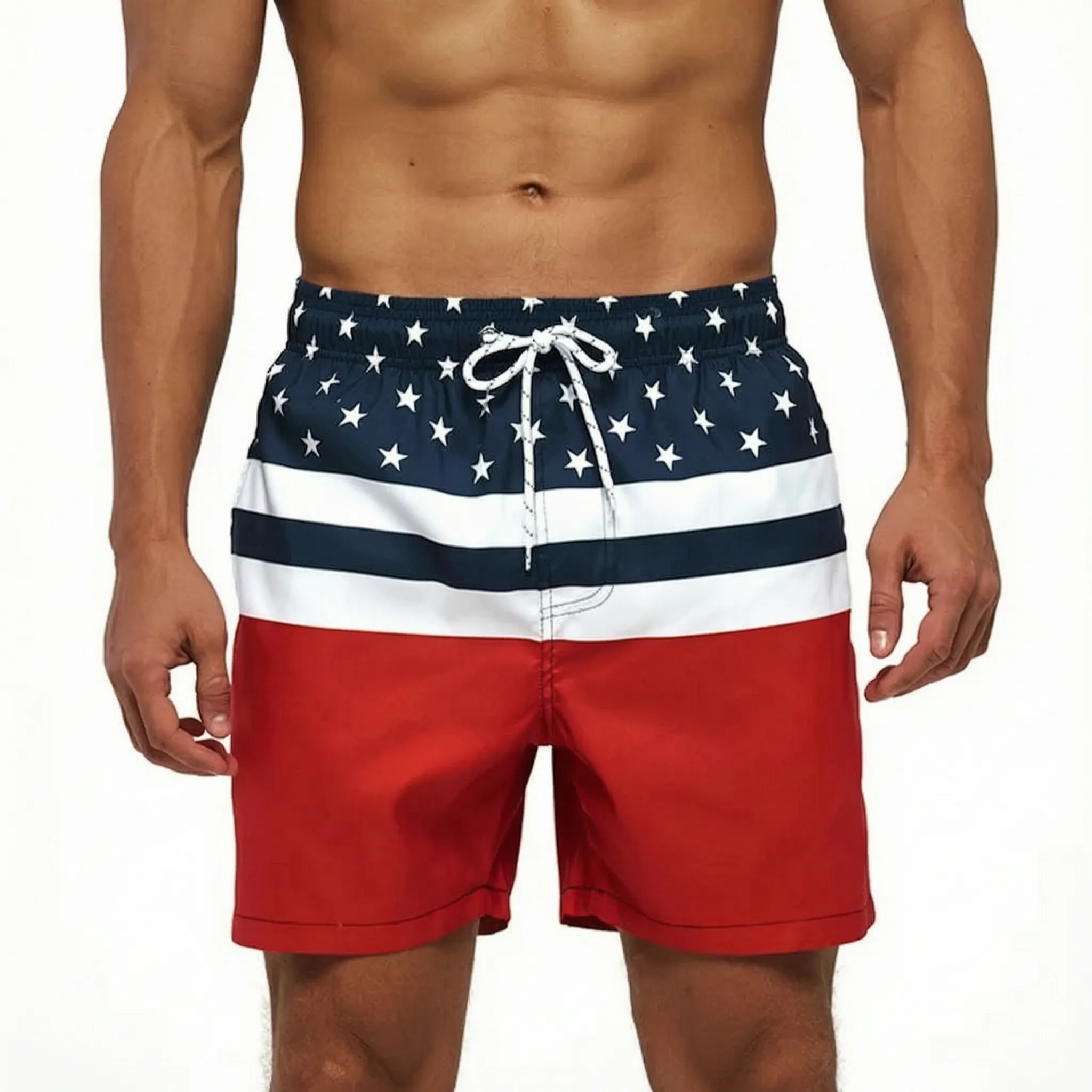 Nordspur | Aquastride Striped Men's Swim Shorts