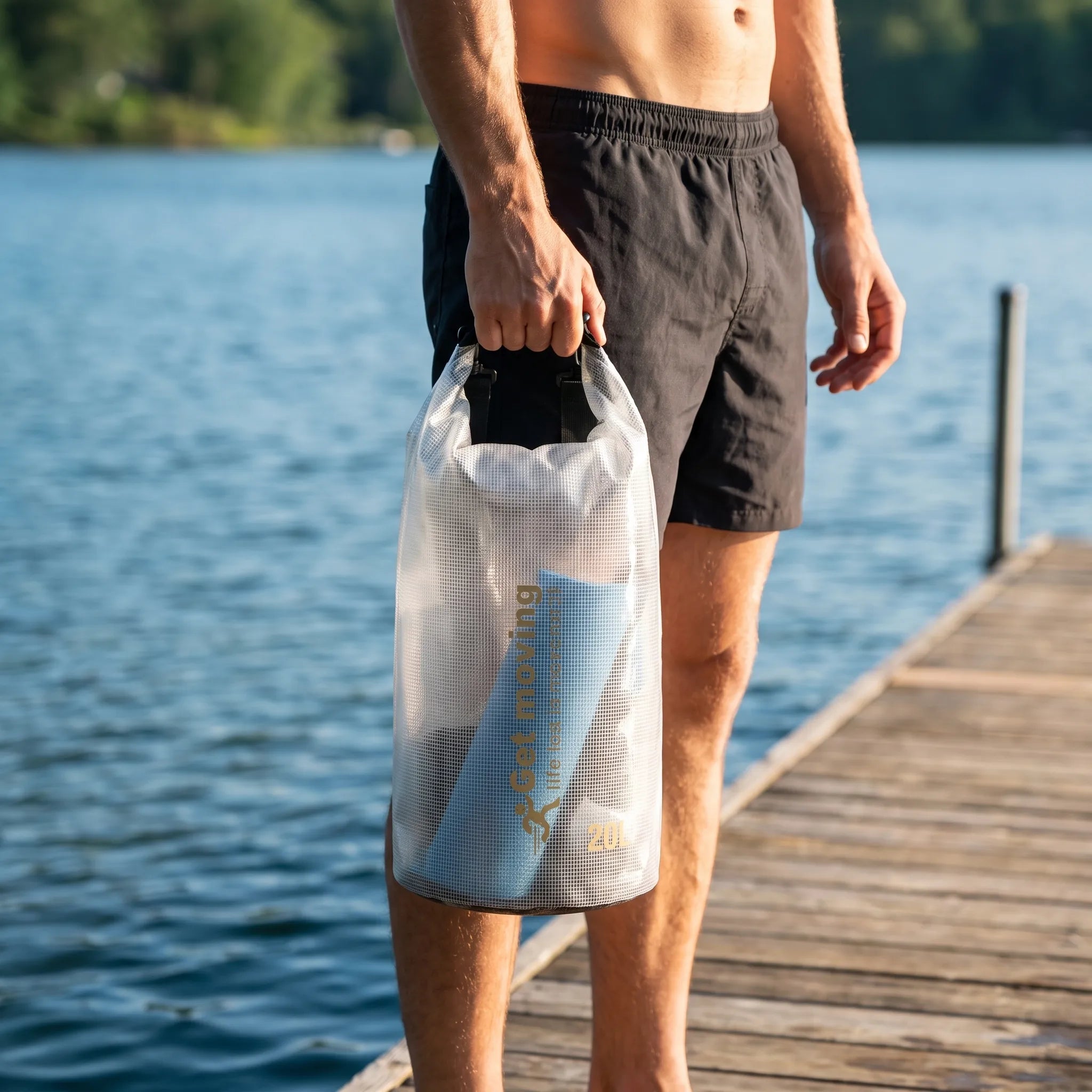 Nordspur | Aquatote Half-Transparent Water-Resistant Sports Dry Bag