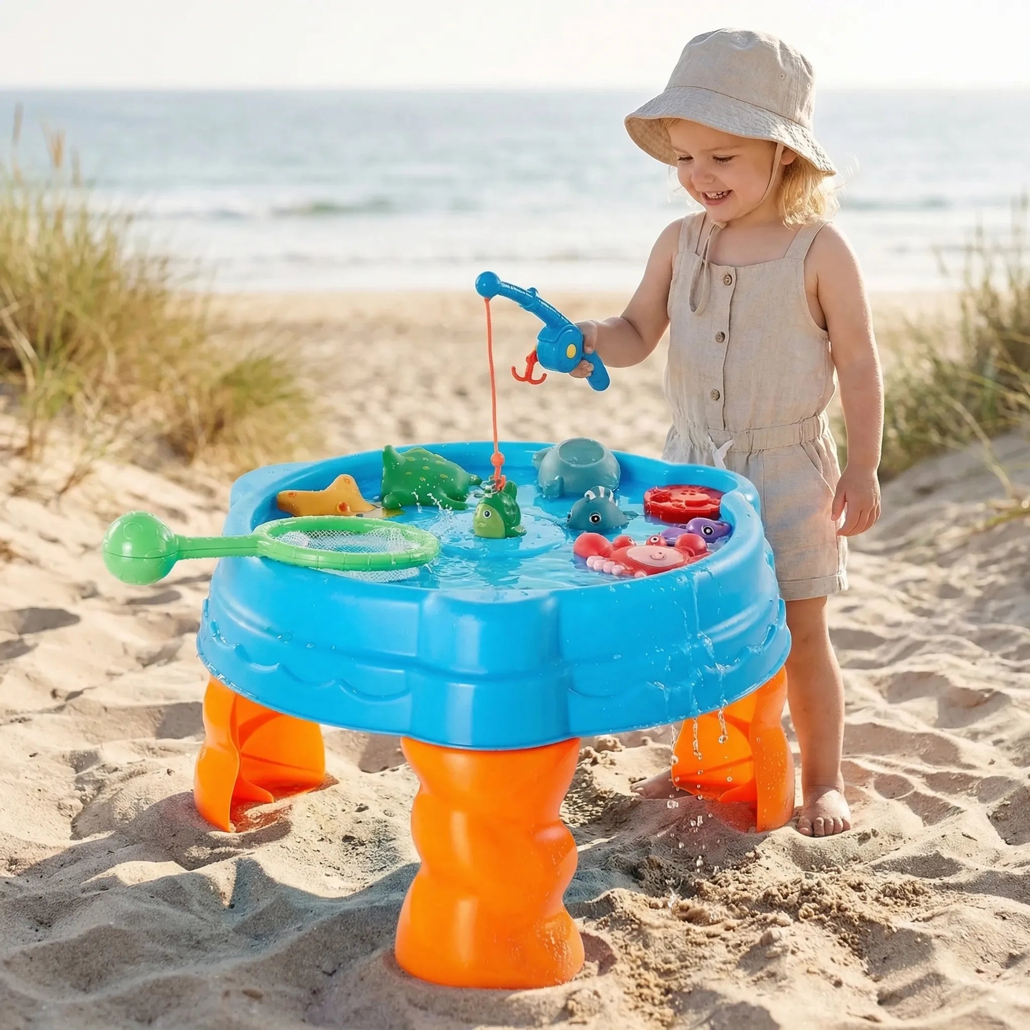 Nordspur | Aquatots Outdoor Water Play Table With Fishing Set