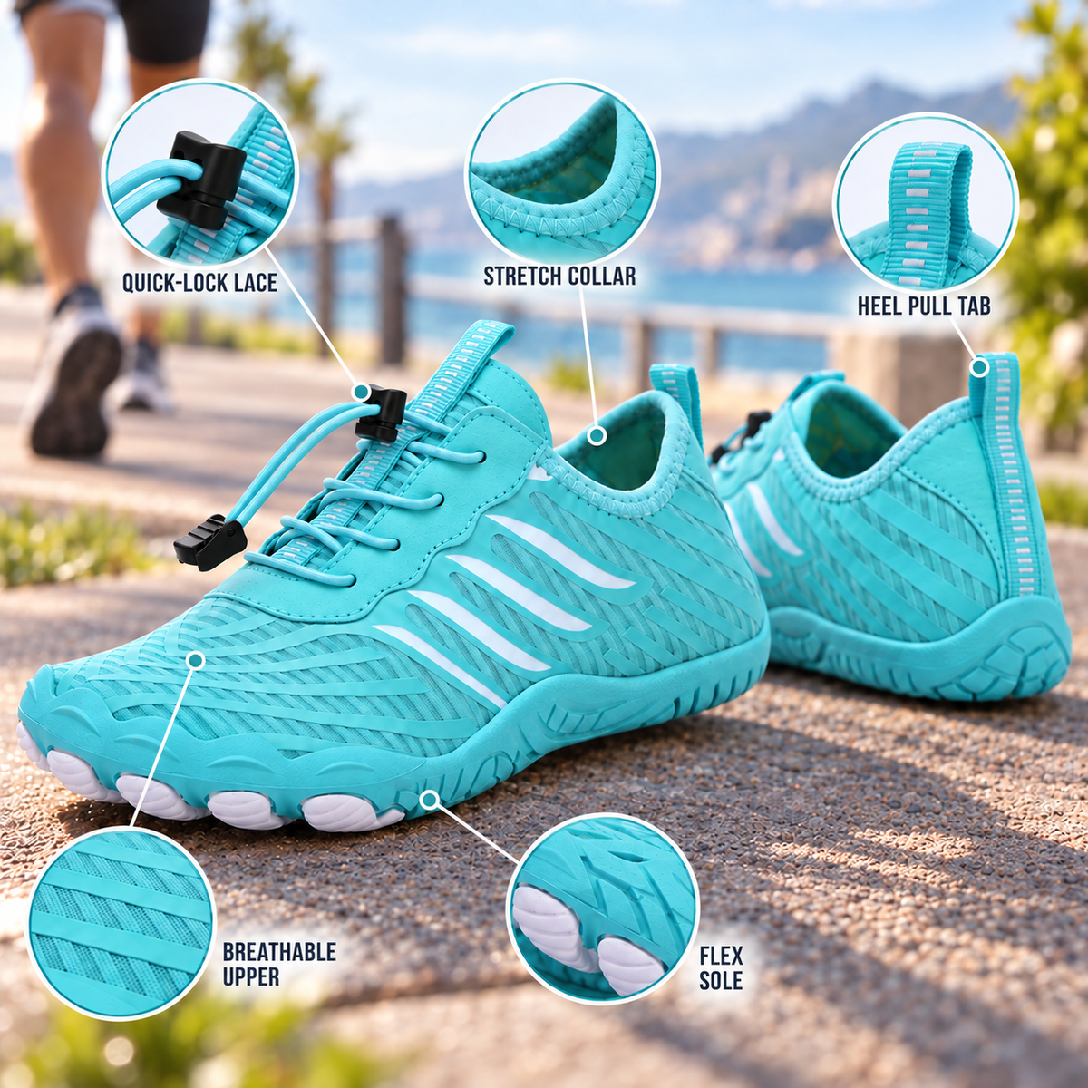 Nordspur | Aquavex Amphibious Quick-Dry Barefoot Sports Shoe