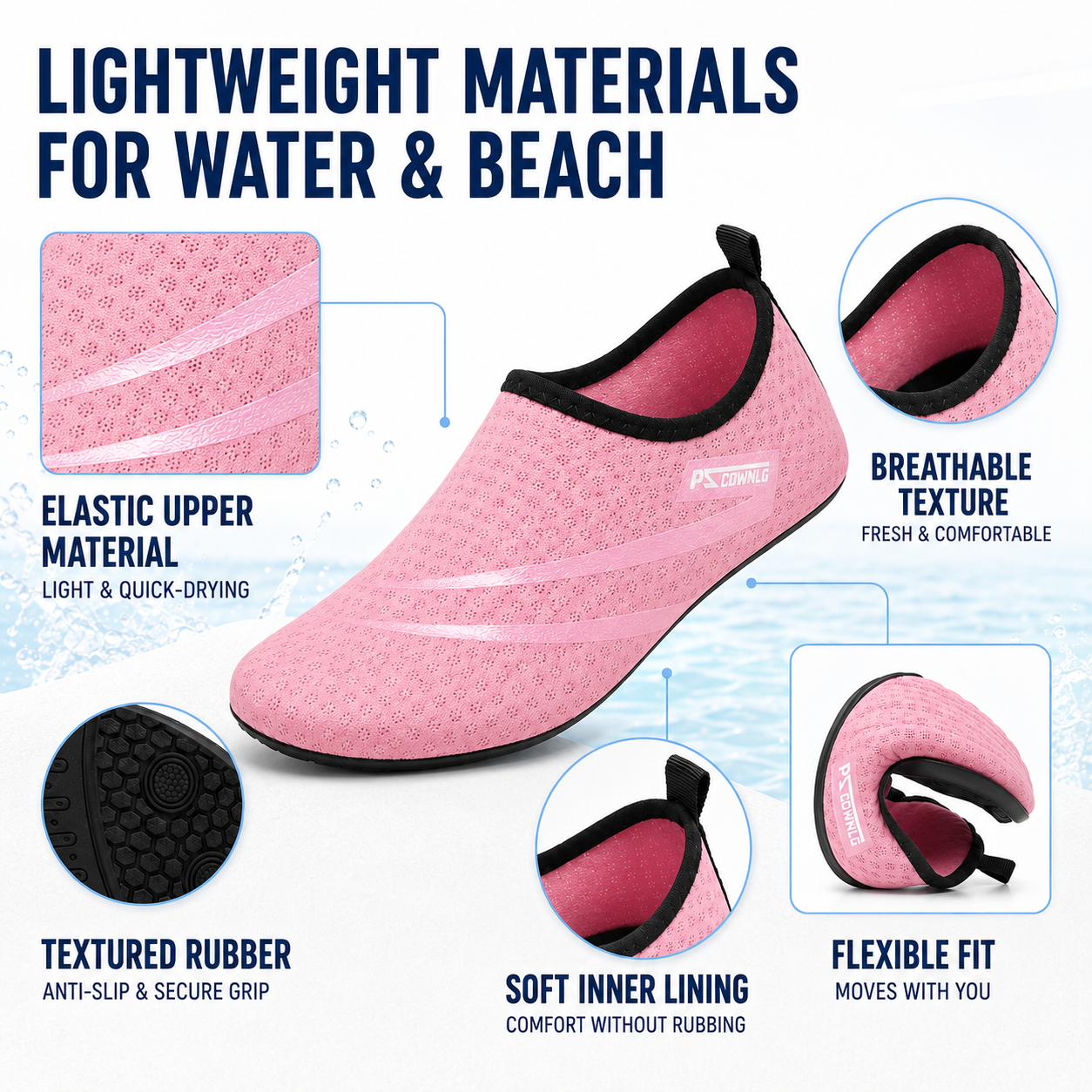 Nordspur | Aquavex Slip-On Barefoot Water Shoe