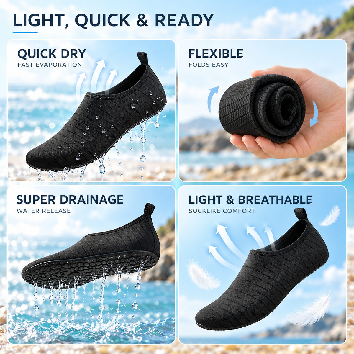 Nordspur | Aquavex Unisex Quick-Drying Water Shoe